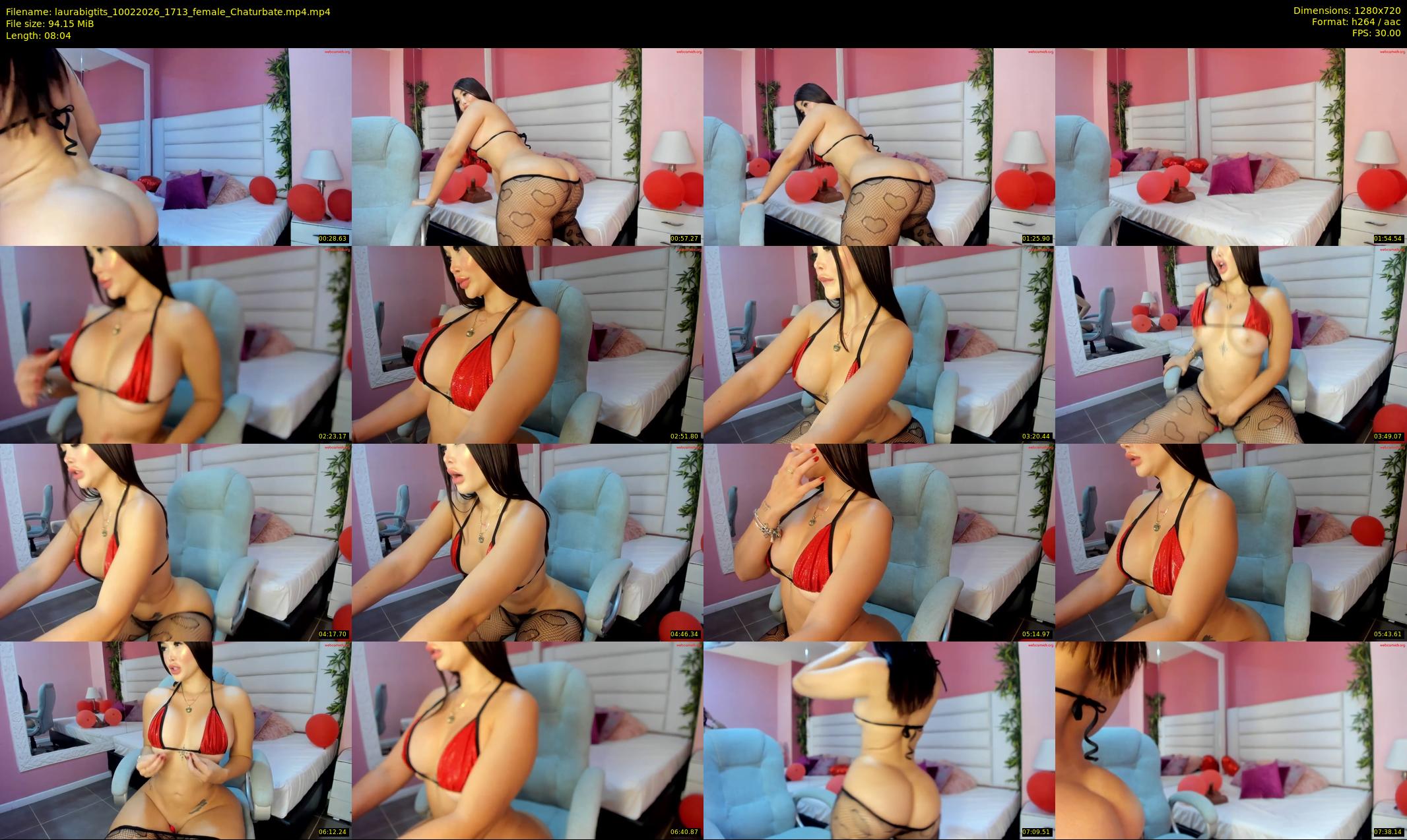 laurabigtits — 9 minute Chaturbate female cam show recording, 720p, Feb 10, 2026