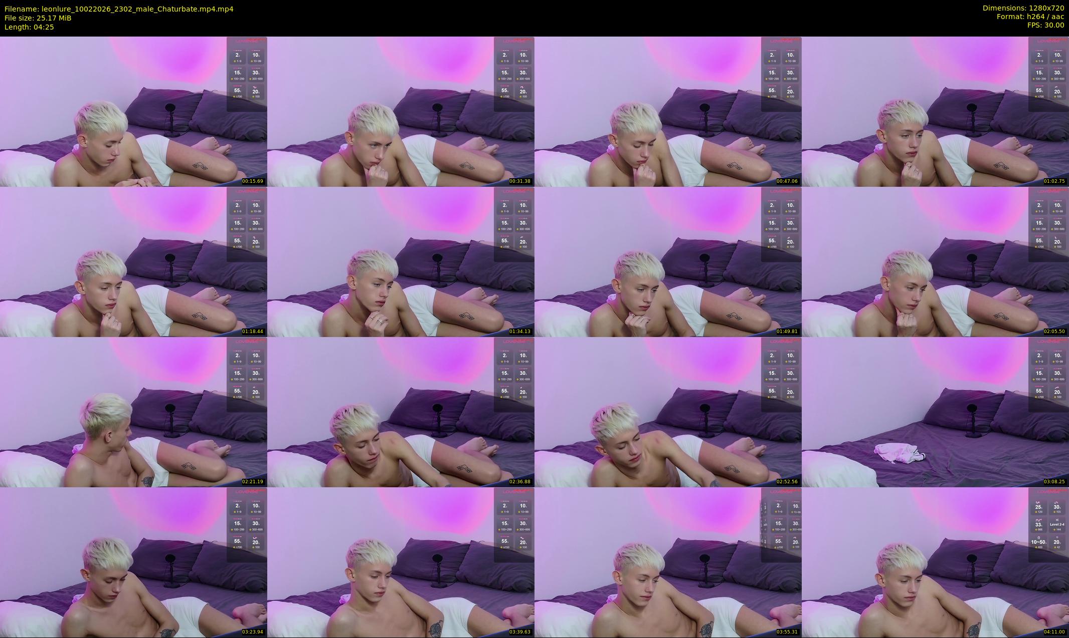 leonlure — 5 minute Chaturbate male cam show recording, 720p, Feb 10, 2026