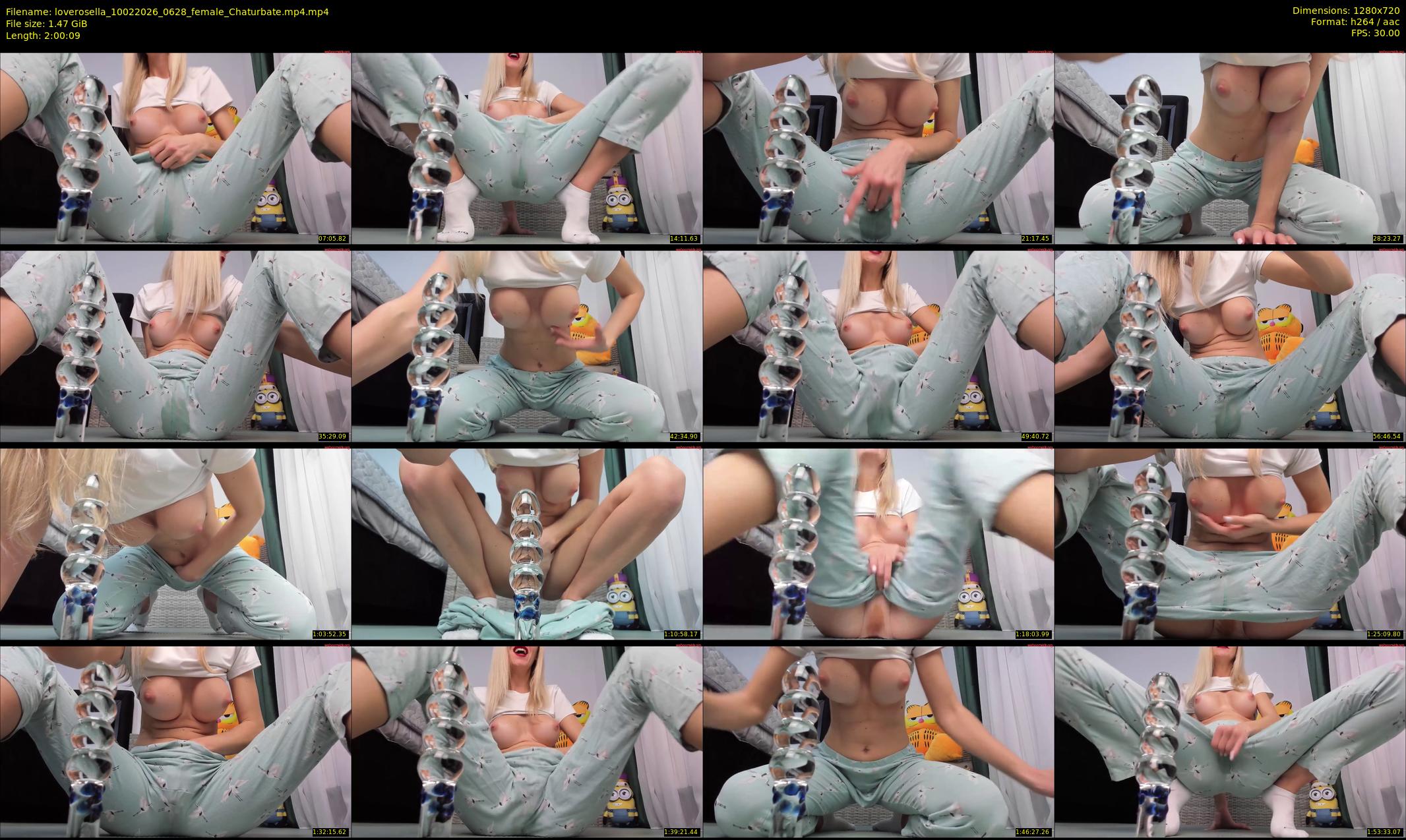 loverosella — 121 minute Chaturbate female cam show recording, 720p, Feb 10, 2026
