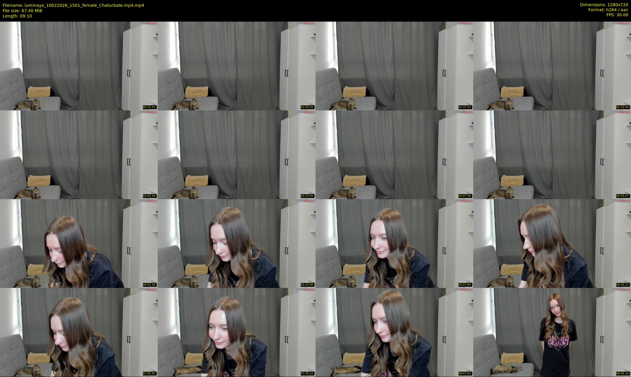 luminaya — 10 minute Chaturbate female cam show recording, 720p, Feb 10, 2026