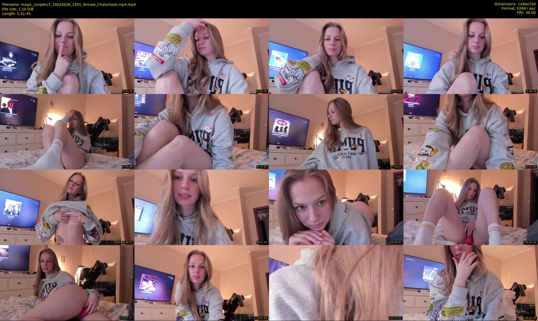 magic_couple13 — 92 minute Chaturbate couple cam show recording, 720p, Feb 10, 2026