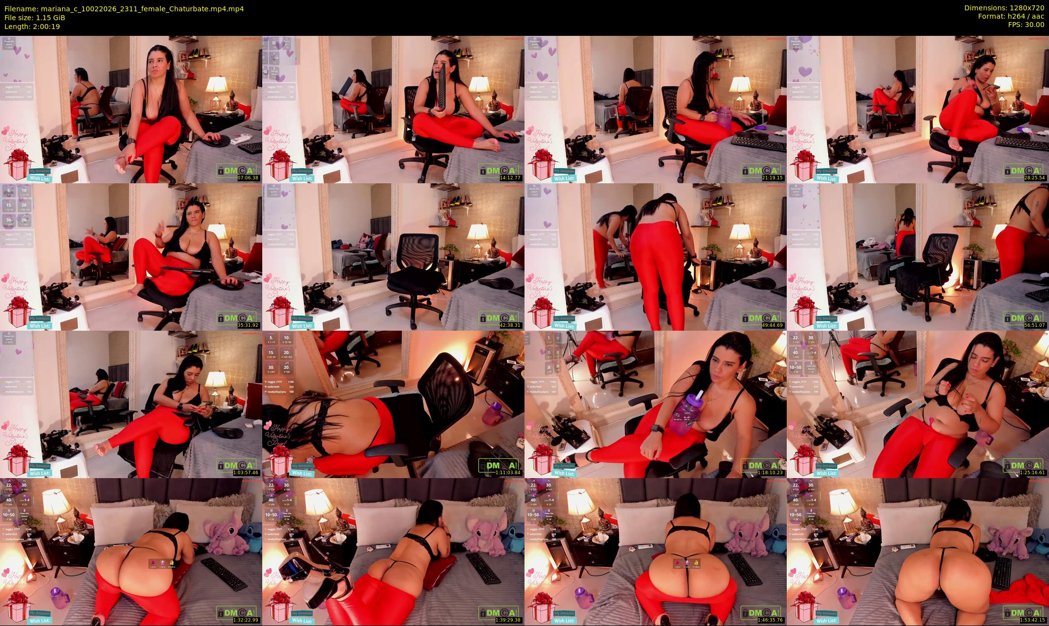mariana_c — 121 minute Chaturbate female cam show recording, 720p, Feb 10, 2026