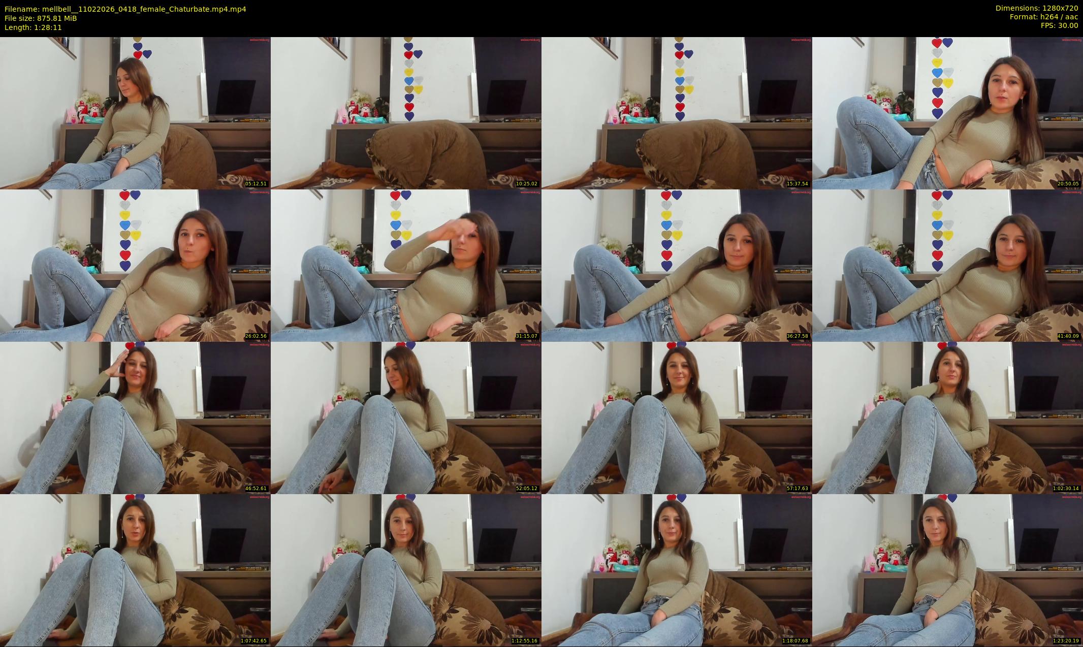 mellbell_ — 89 minute Chaturbate female cam show recording, 720p, Feb 11, 2026
