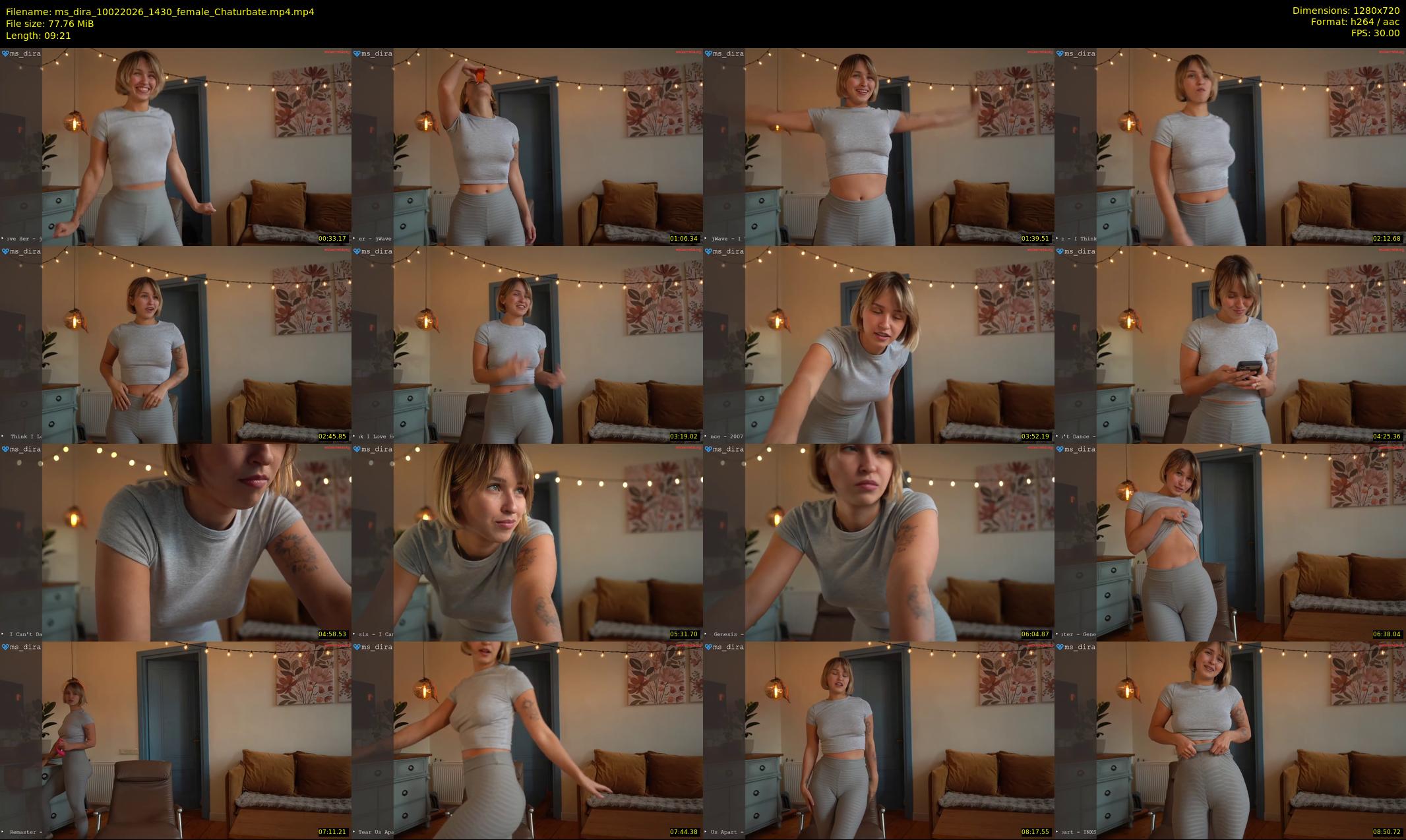 ms_dira — 10 minute Chaturbate female cam show recording, 720p, Feb 10, 2026