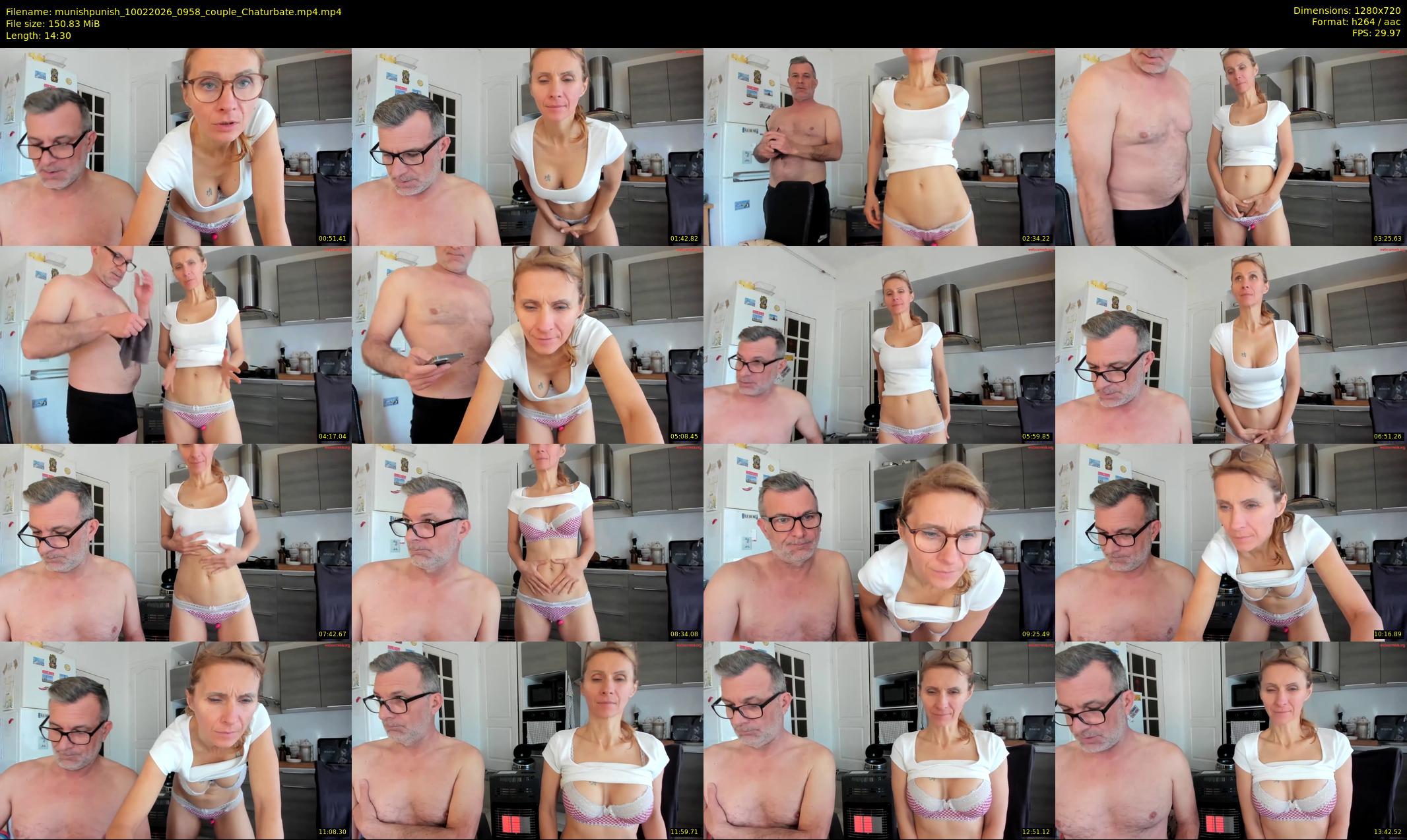munishpunish — 15 minute Chaturbate couple cam show recording, 720p, Feb 10, 2026