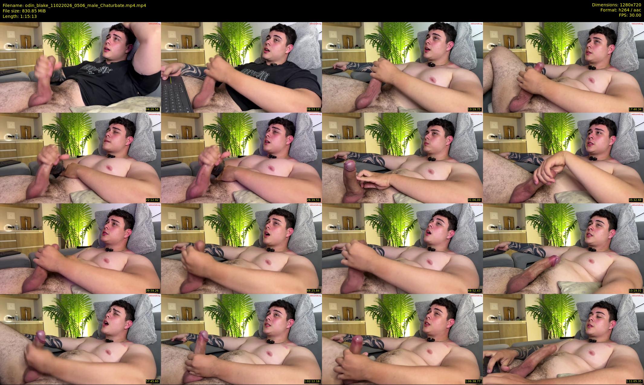 odin_blake — 76 minute Chaturbate male cam show recording, 720p, Feb 11, 2026