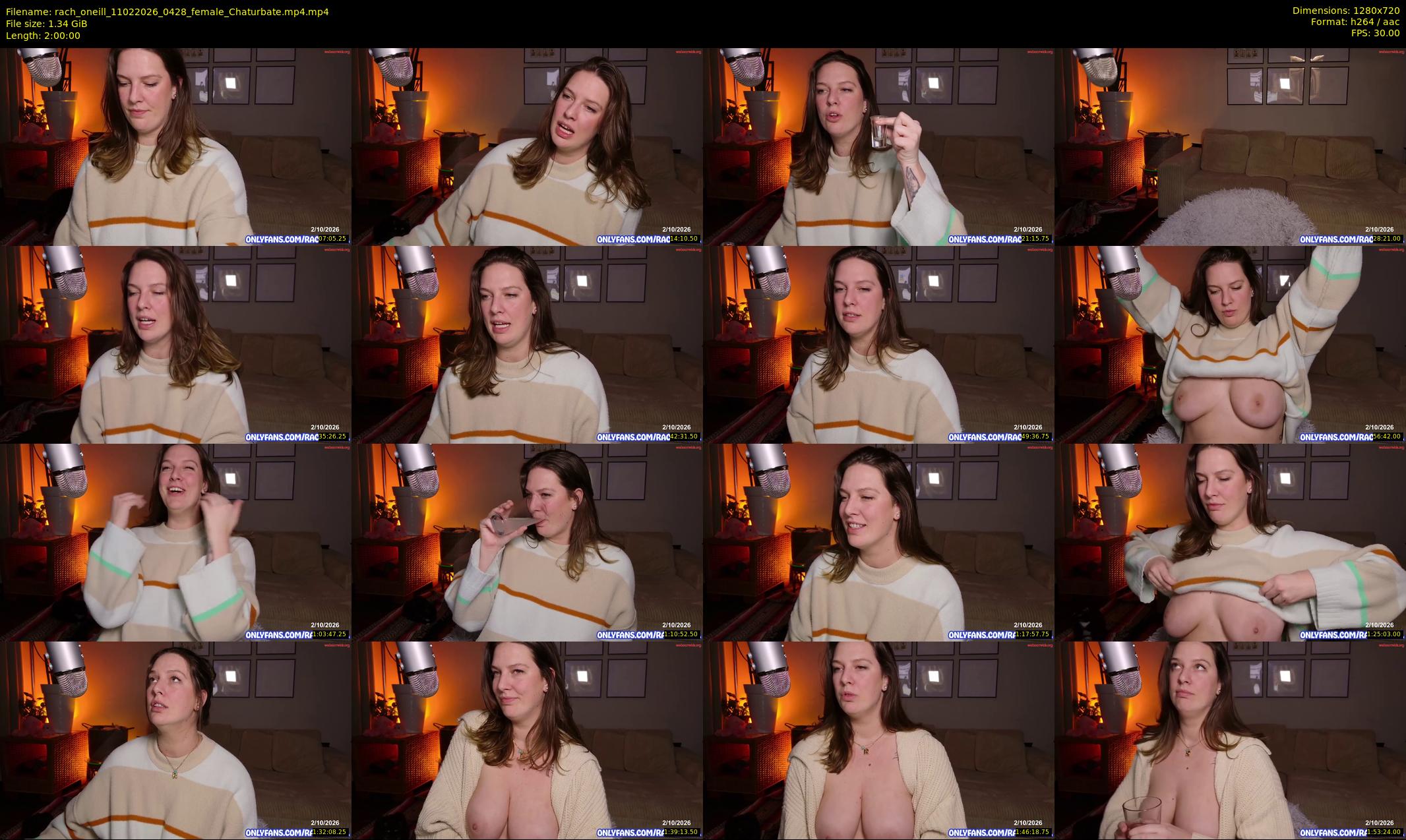 rach_oneill — 120 minute Chaturbate female cam show recording, 720p, Feb 11, 2026