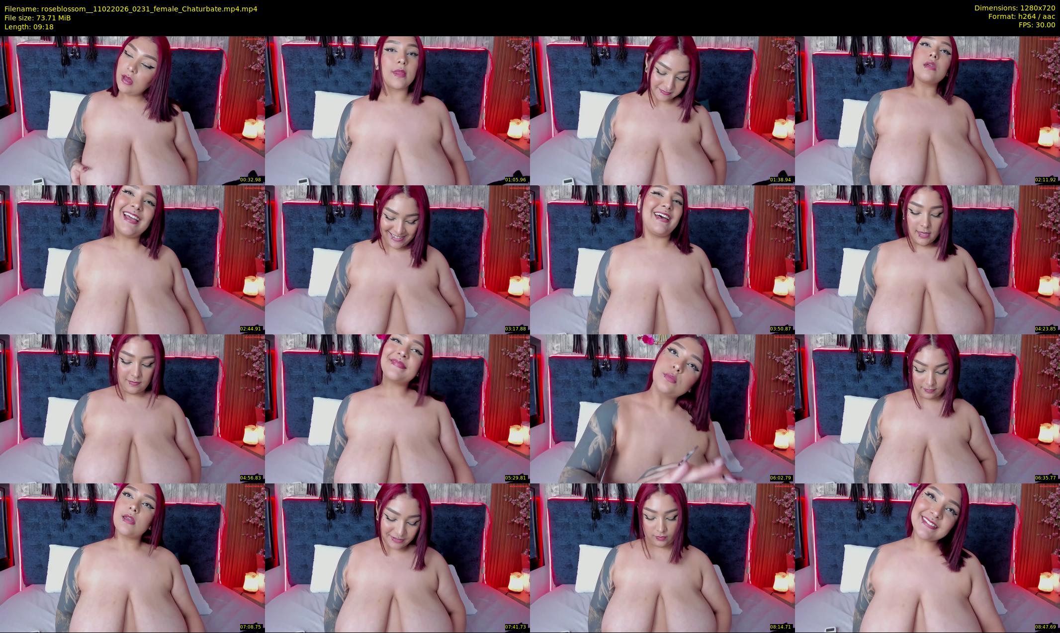 roseblossom_ — 10 minute Chaturbate female cam show recording, 720p, Feb 11, 2026