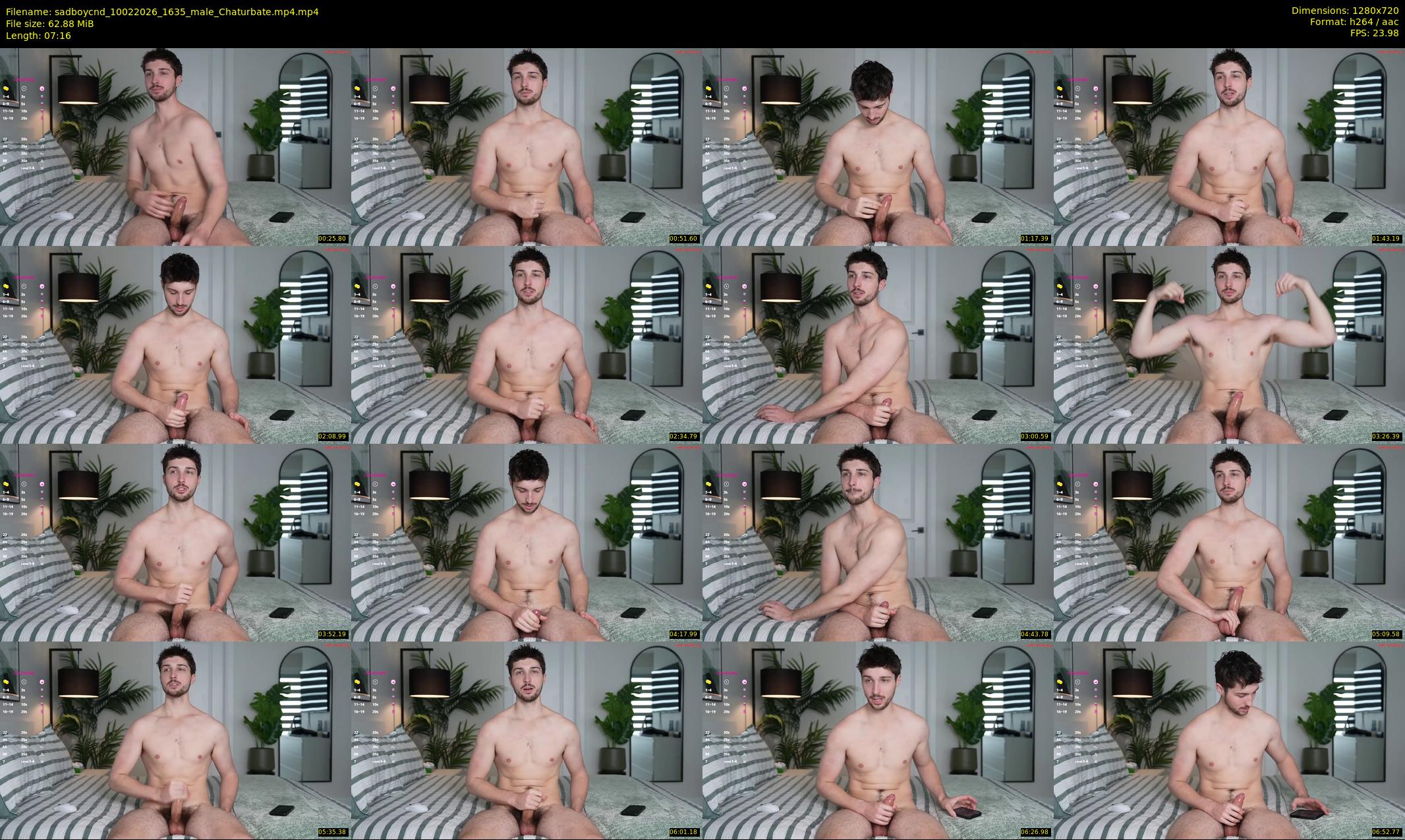 sadboycnd — 8 minute Chaturbate male cam show recording, 720p, Feb 10, 2026