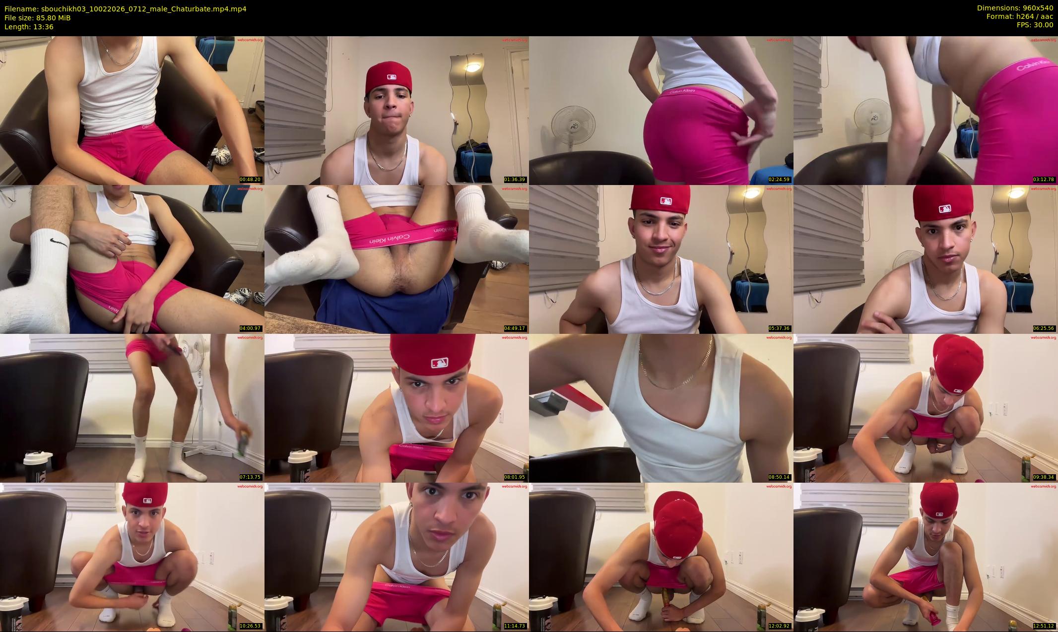 sbouchikh03 — 14 minute Chaturbate male cam show recording, 480p, Feb 10, 2026