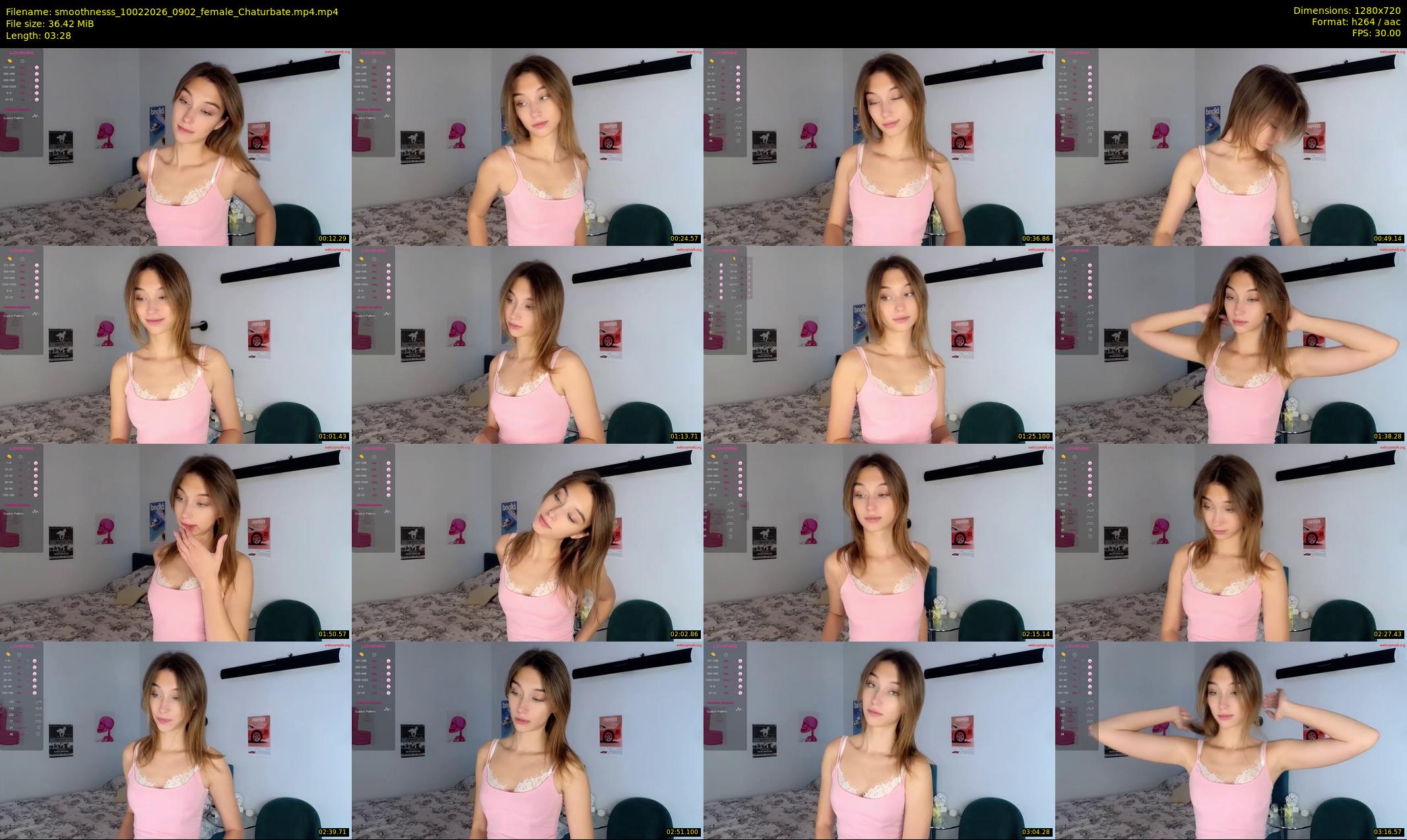 smoothnesss — 4 minute Chaturbate female cam show recording, 720p, Feb 10, 2026