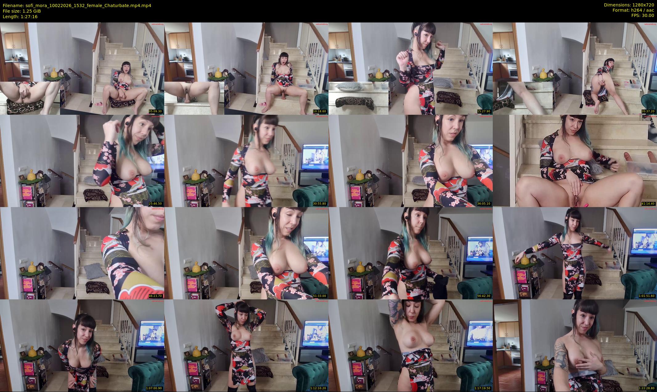 sofi_mora — 88 minute Chaturbate female cam show recording, 720p, Feb 10, 2026