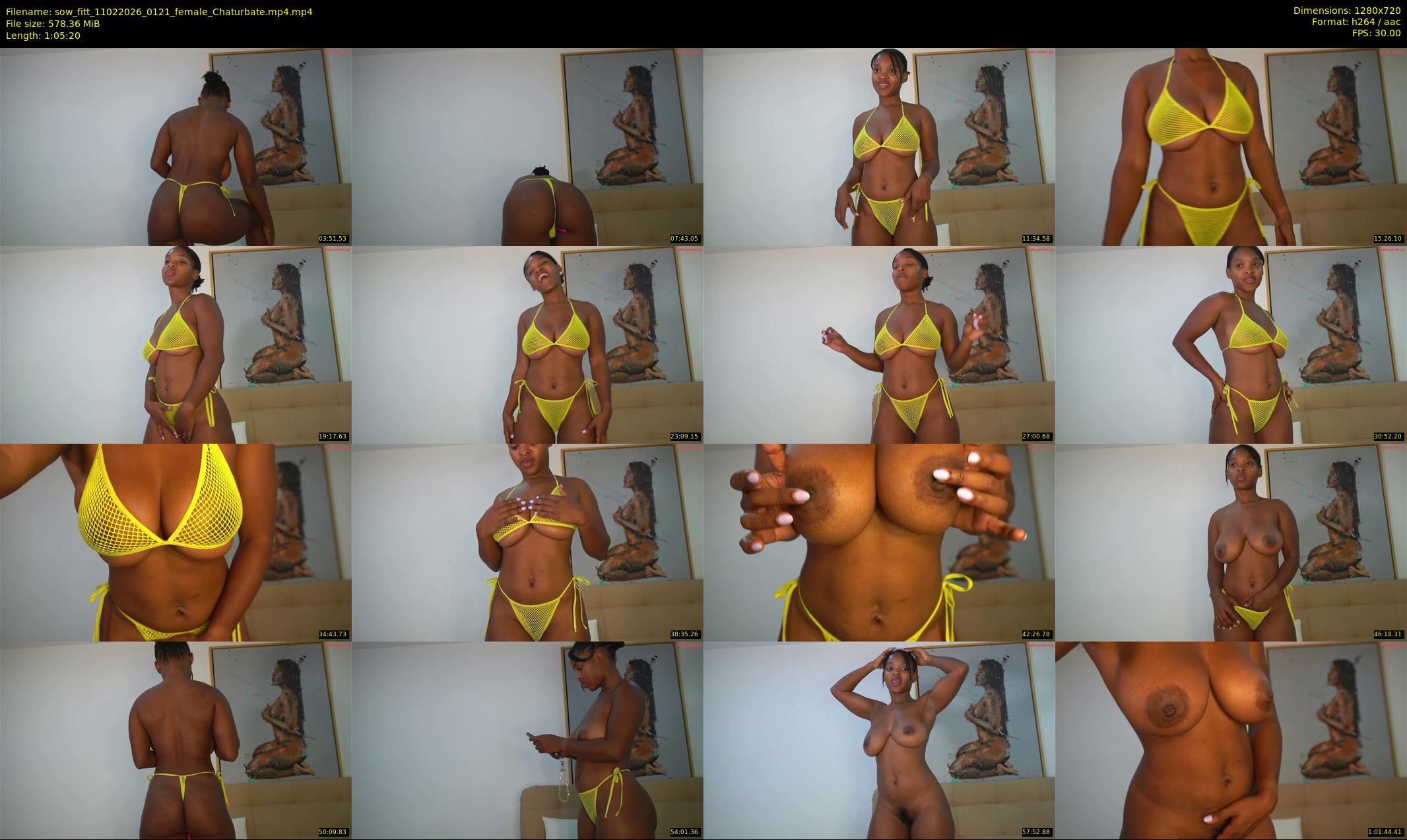 sow_fitt — 66 minute Chaturbate female cam show recording, 720p, Feb 11, 2026