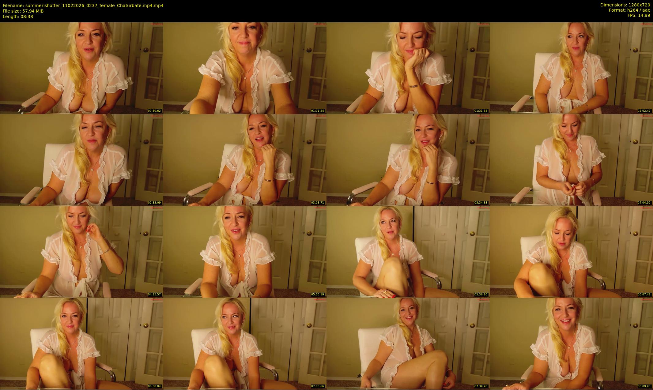 summerishotter — 9 minute Chaturbate female cam show recording, 720p, Feb 11, 2026