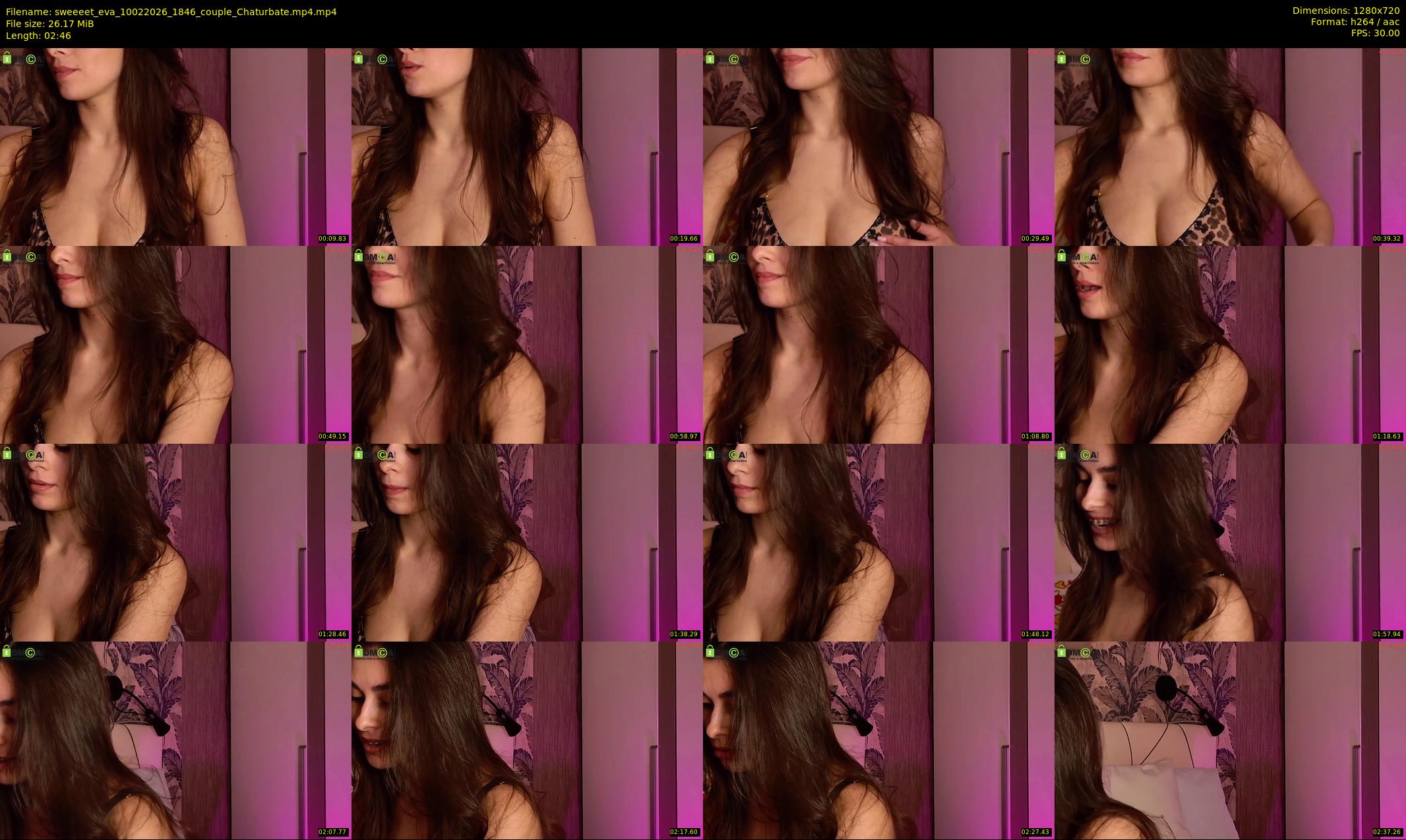 sweeeet_eva — 3 minute Chaturbate couple cam show recording, 720p, Feb 10, 2026