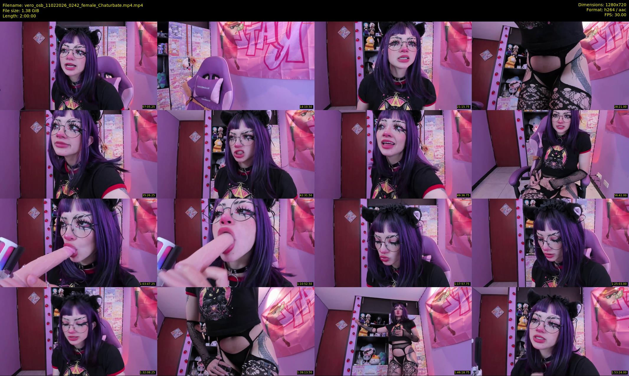 vero_osb — 120 minute Chaturbate female cam show recording, 720p, Feb 11, 2026
