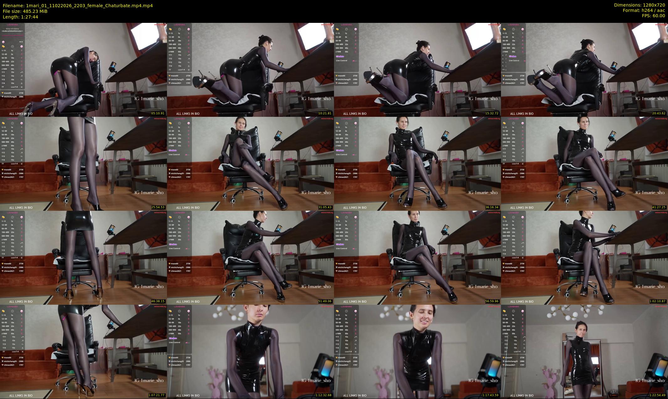 1mari_01 — 88 minute Chaturbate female cam show recording, 720p, Feb 11, 2026