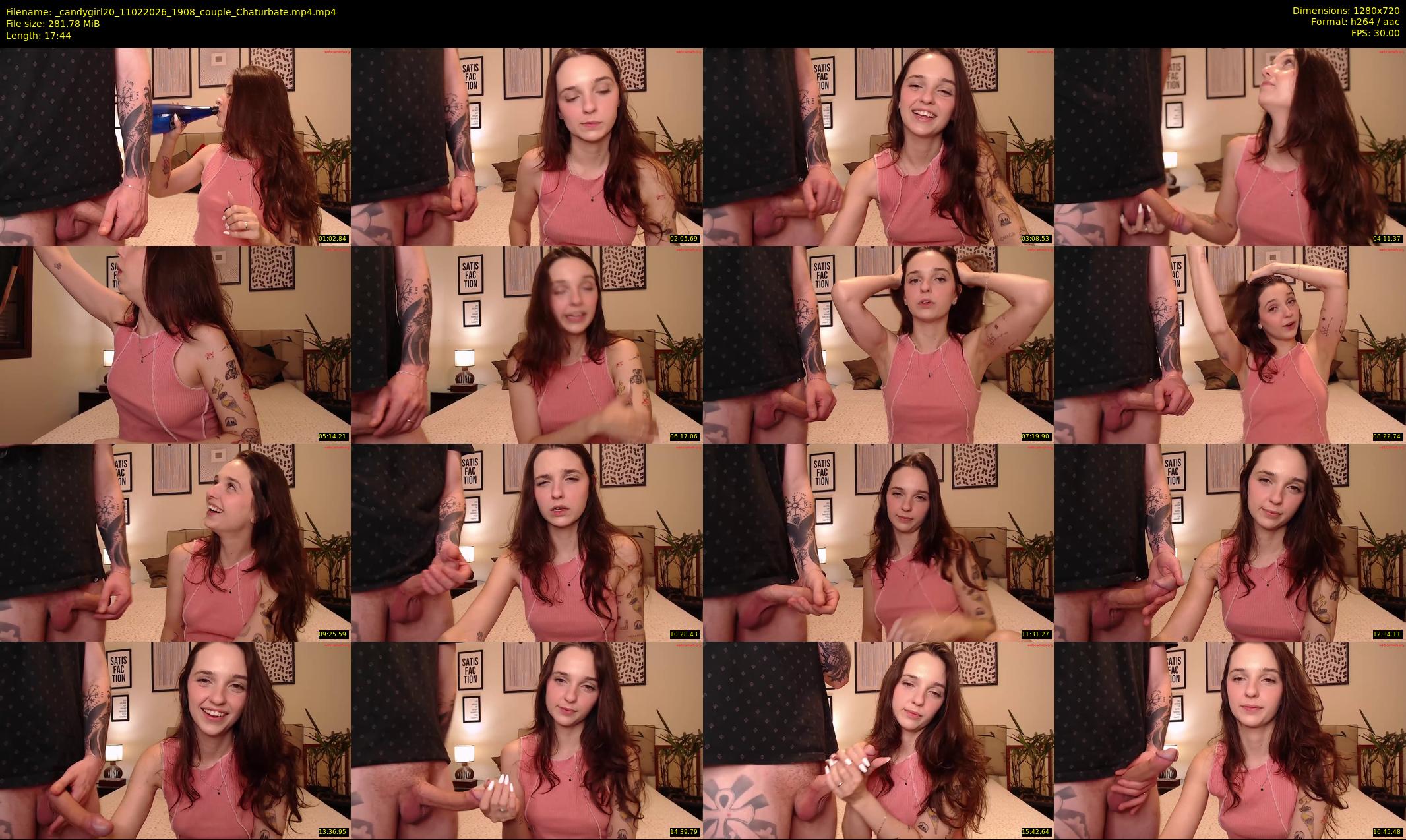 _candygirl20 — 18 minute Chaturbate female cam show recording, 720p, Feb 11, 2026