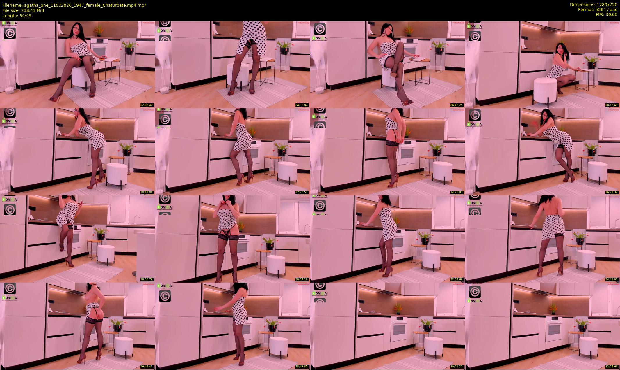 agatha_one — 35 minute Chaturbate female cam show recording, 720p, Feb 11, 2026