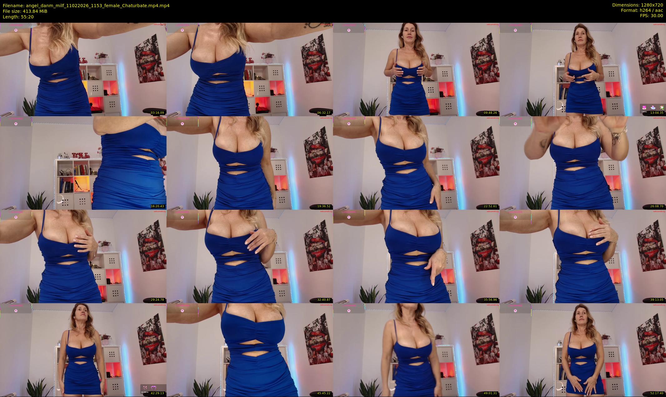 angel_danm_milf — 56 minute Chaturbate female cam show recording, 720p, Feb 11, 2026