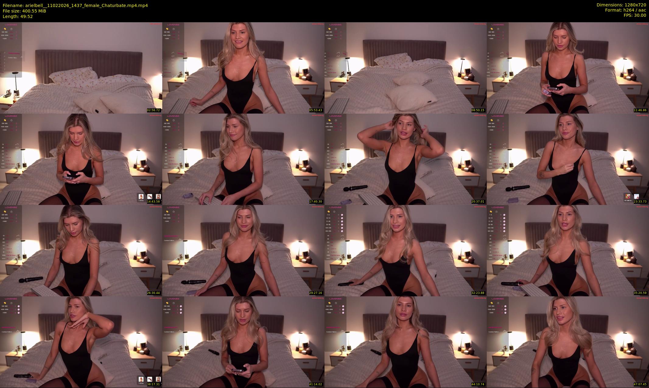 arielbell_ — 50 minute Chaturbate female cam show recording, 720p, Feb 11, 2026