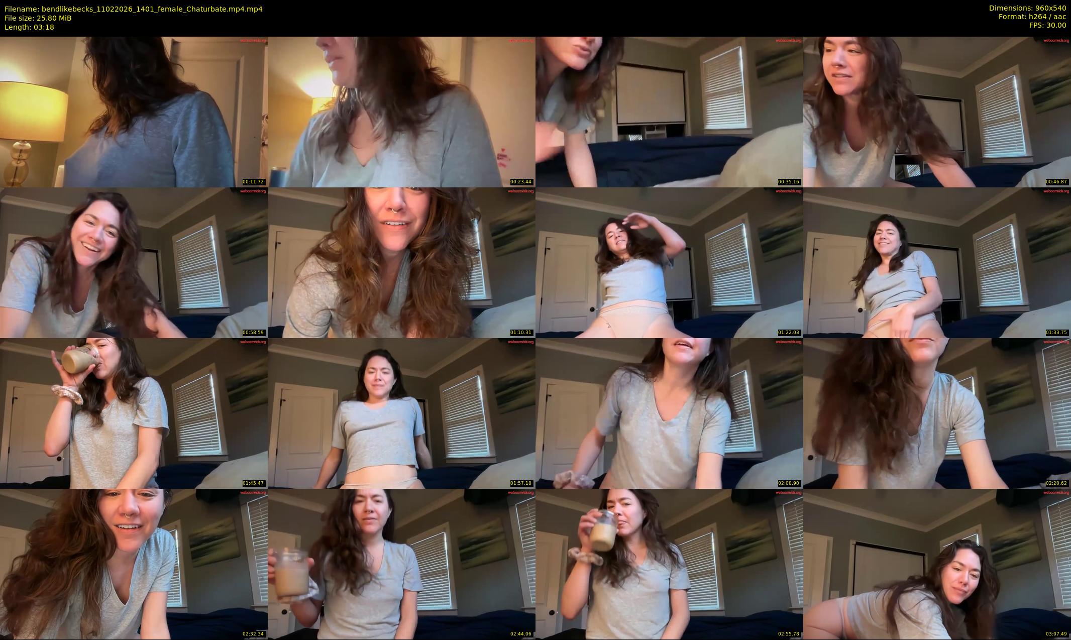 bendlikebecks — 4 minute Chaturbate female cam show recording, 480p, Feb 11, 2026