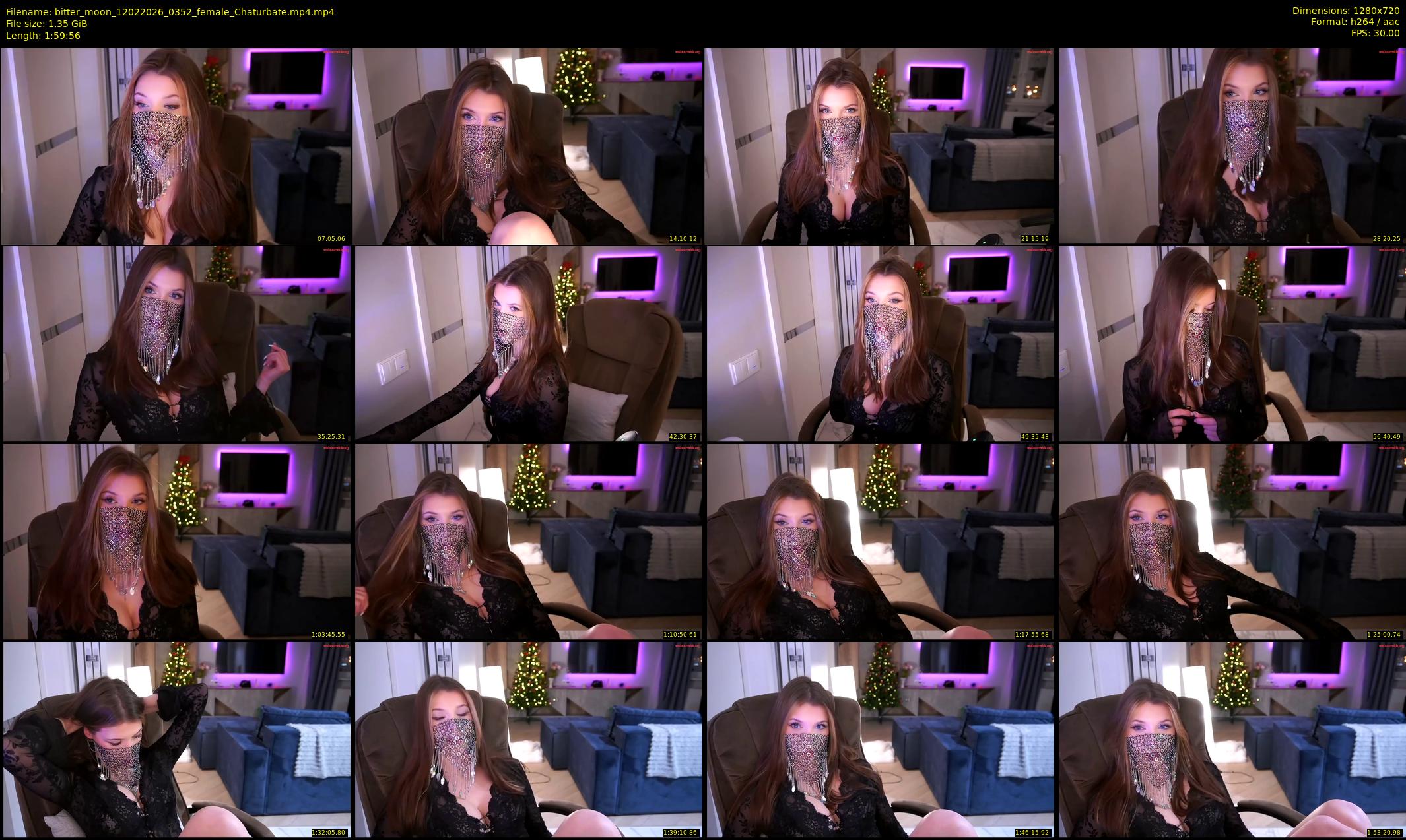 bitter_moon — 120 minute Chaturbate female cam show recording, 720p, Feb 12, 2026