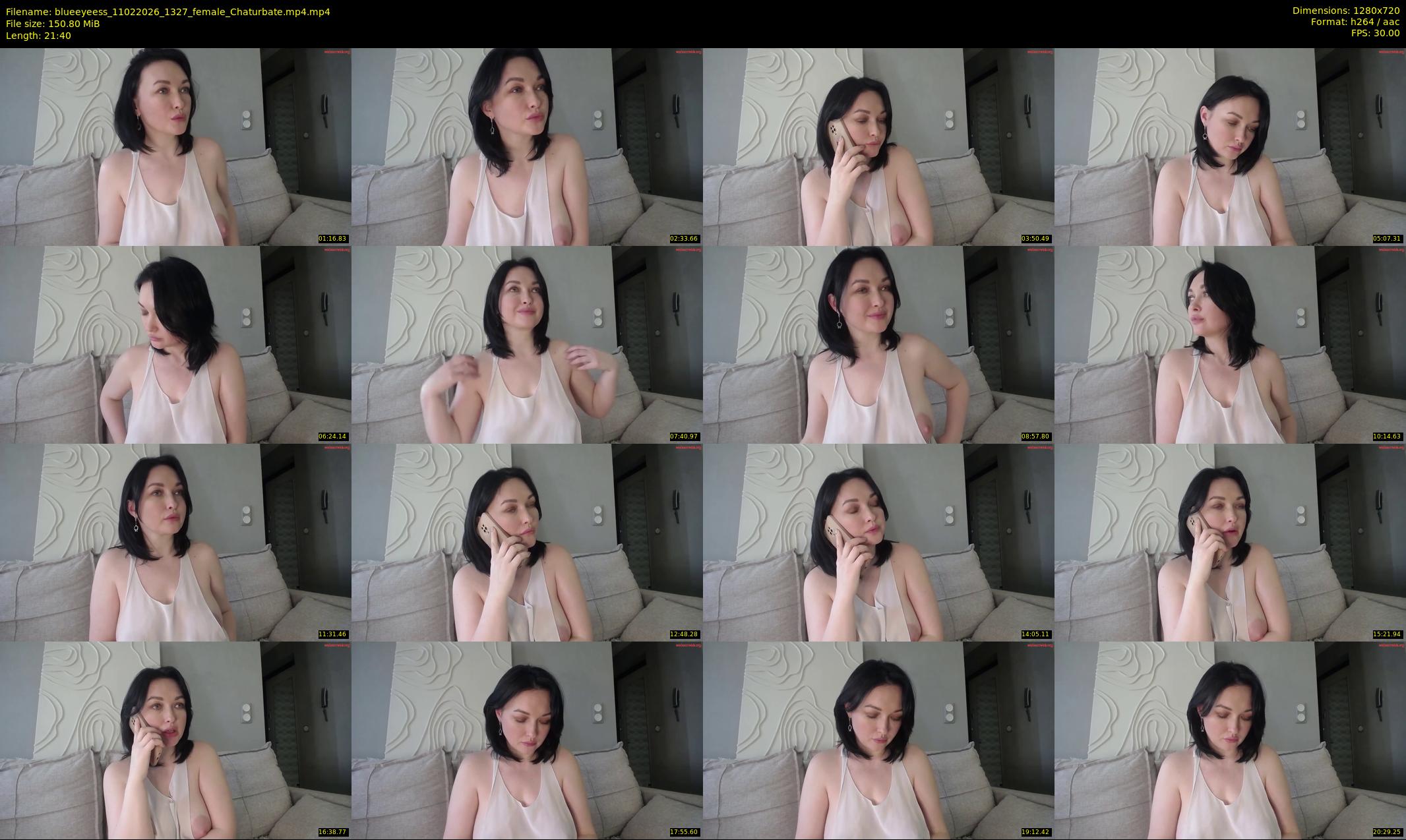 blueeyeess — 22 minute Chaturbate female cam show recording, 720p, Feb 11, 2026