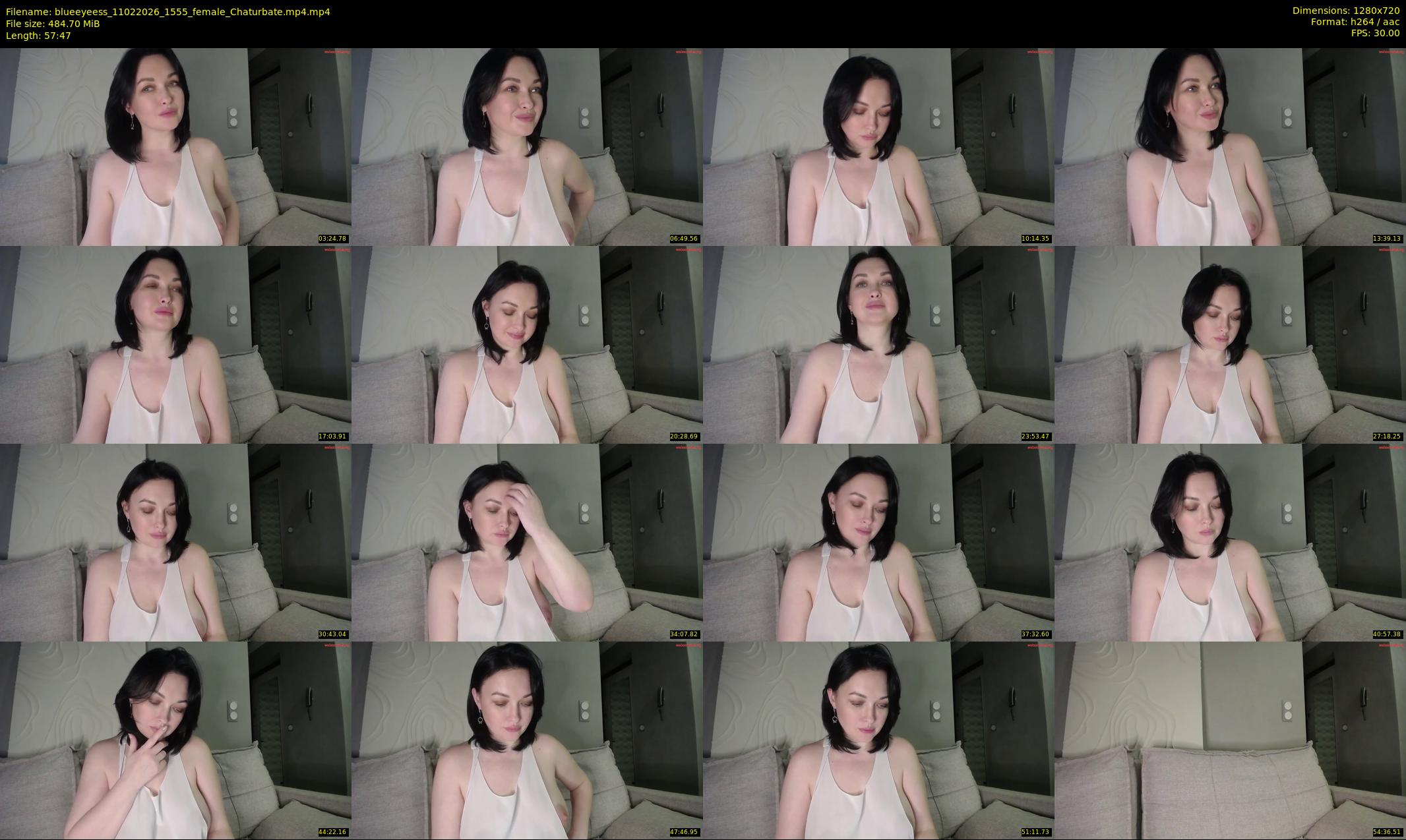 blueeyeess — 58 minute Chaturbate female cam show recording, 720p, Feb 11, 2026