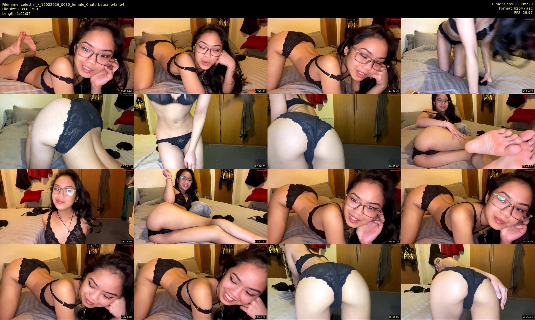 celestial_x — 63 minute Chaturbate female cam show recording, 720p, Feb 12, 2026