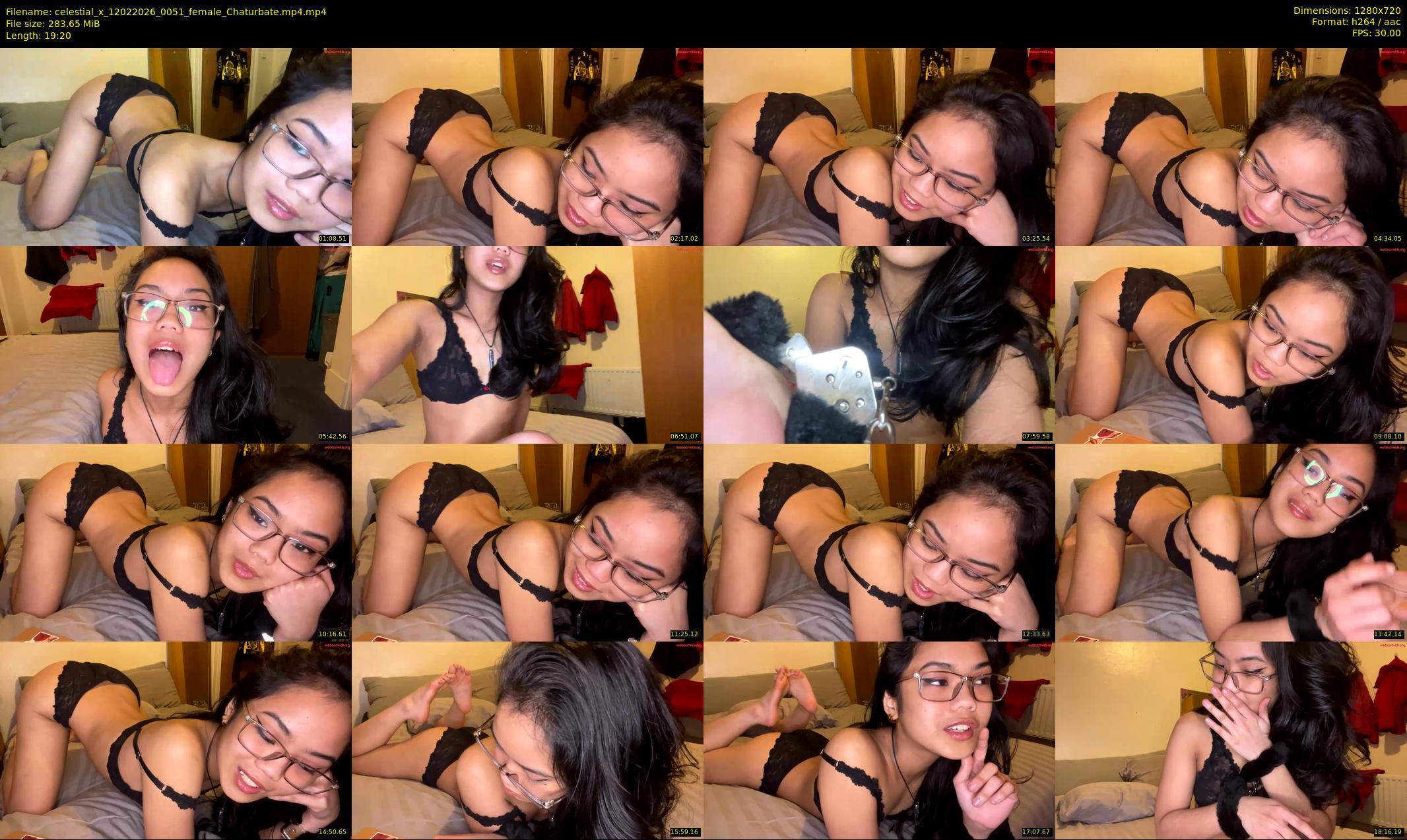 celestial_x — 20 minute Chaturbate female cam show recording, 720p, Feb 12, 2026