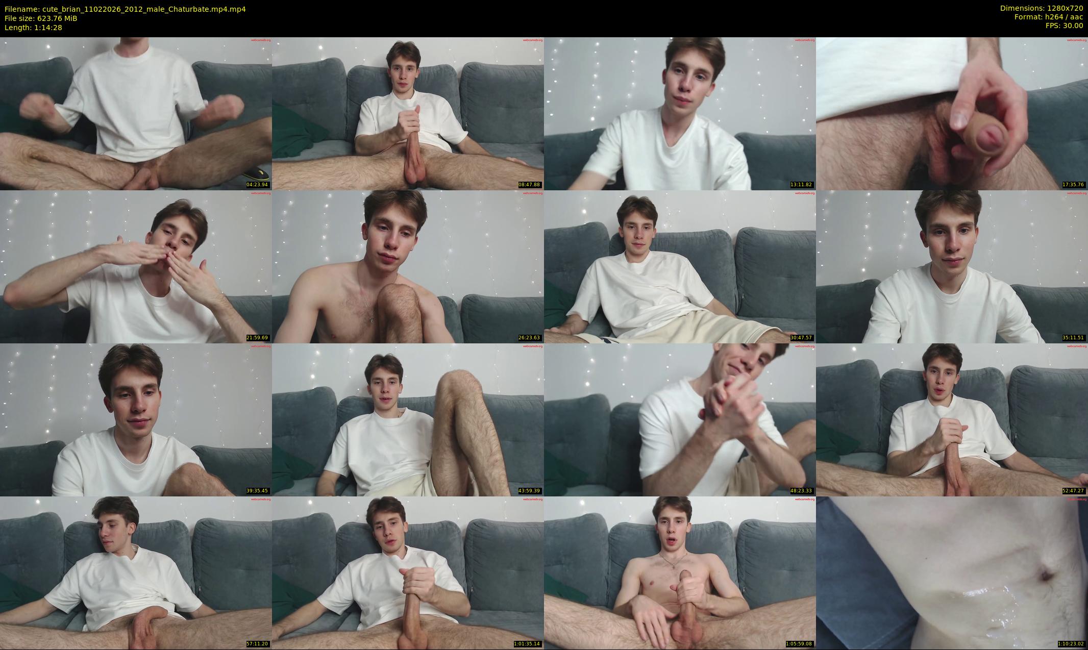 cute_brian — 75 minute Chaturbate male cam show recording, 720p, Feb 11, 2026