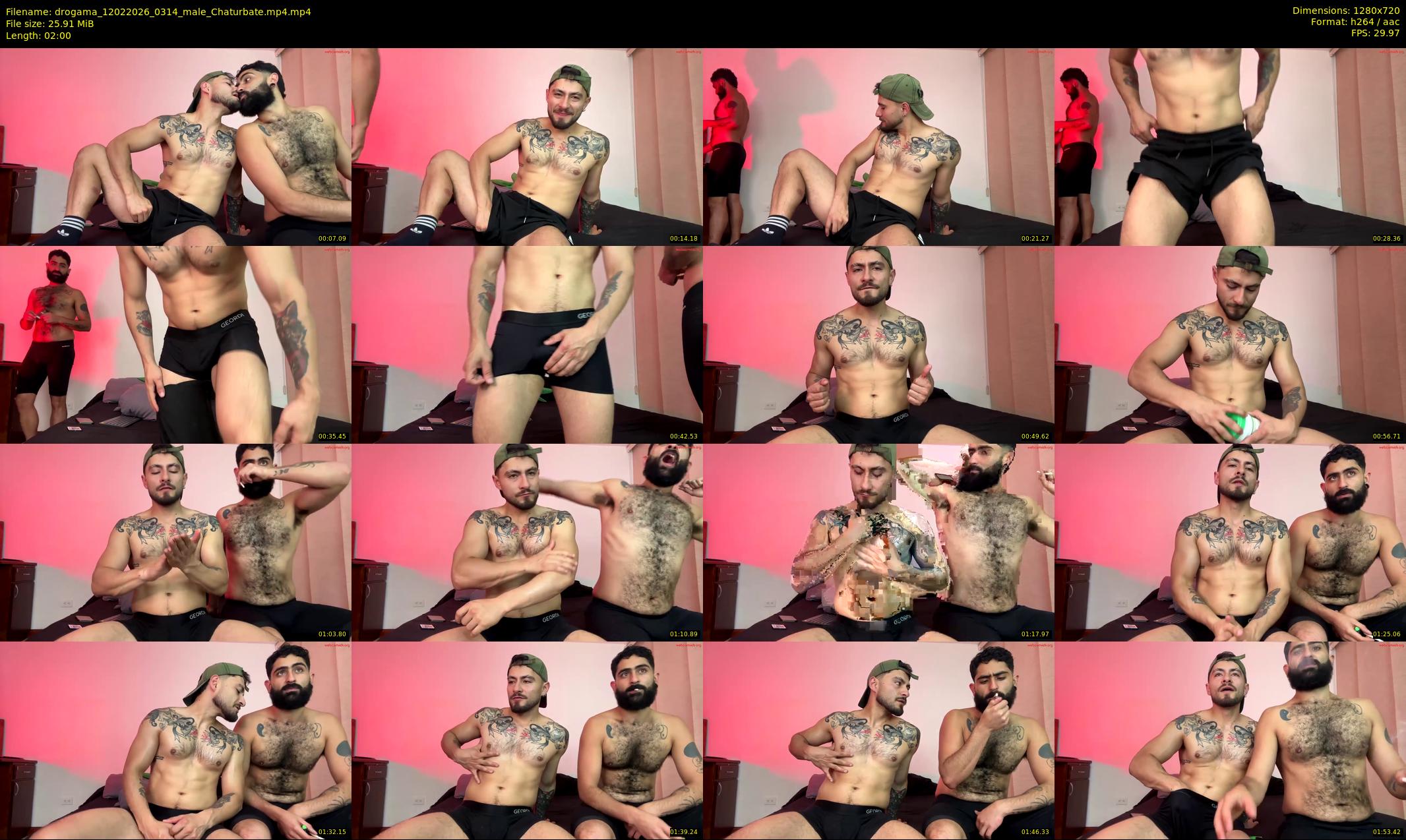 drogama — 2 minute Chaturbate male cam show recording, 720p, Feb 12, 2026