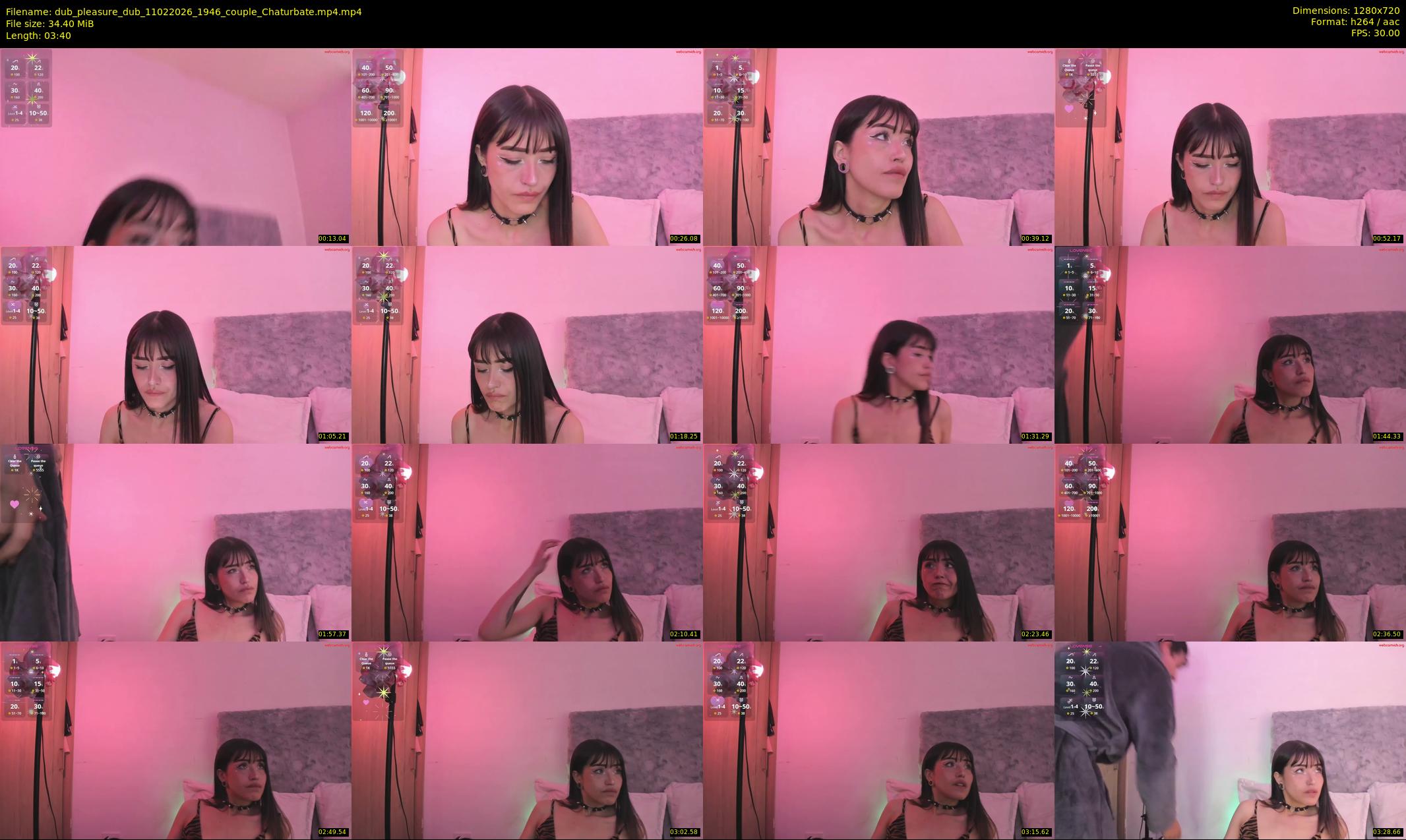 dub_pleasure_dub — 4 minute Chaturbate couple cam show recording, 720p, Feb 11, 2026