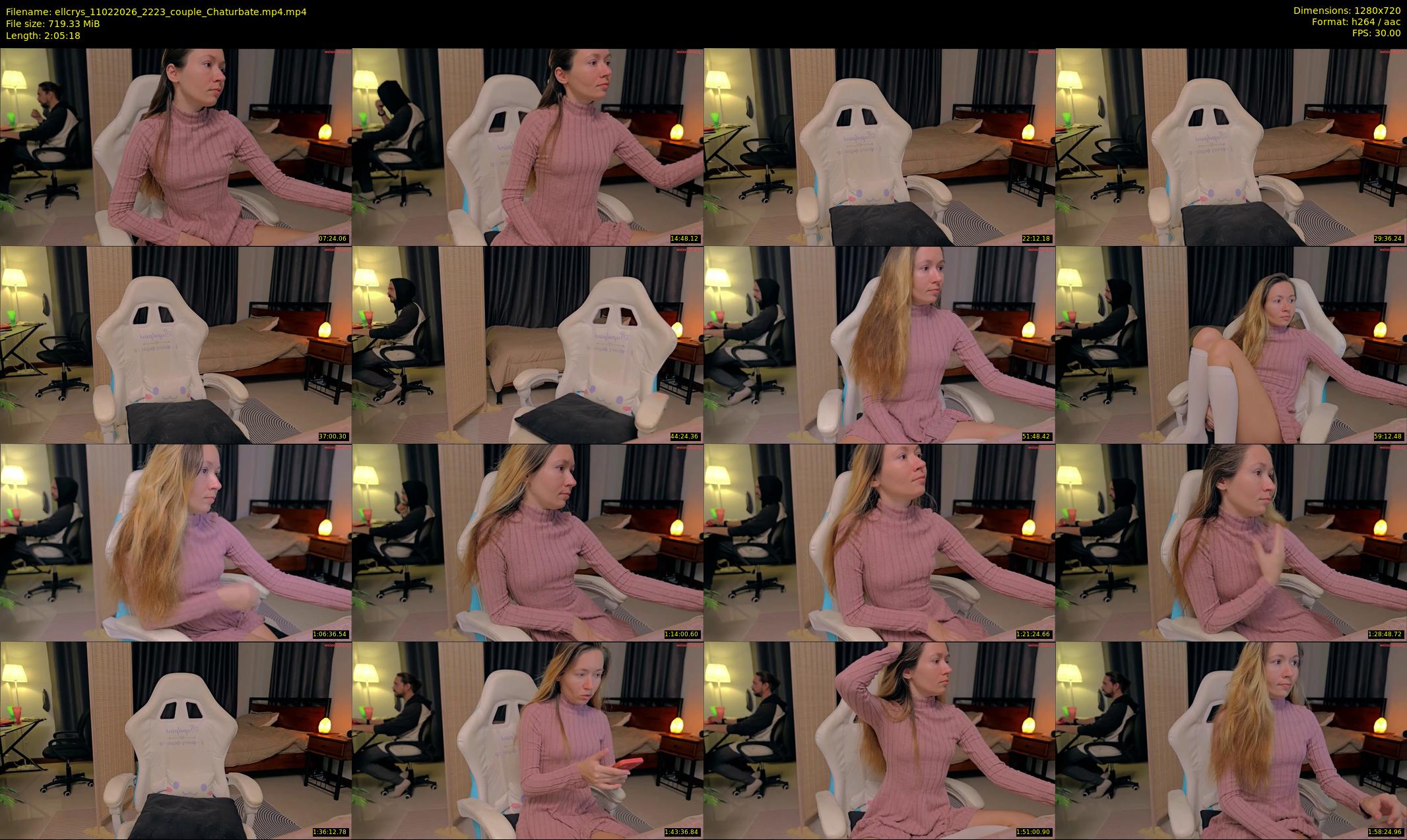 ellcrys — 126 minute Chaturbate couple cam show recording, 720p, Feb 11, 2026