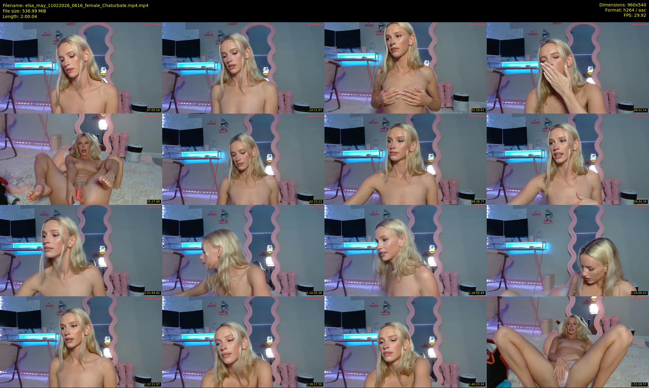 elsa_may — 121 minute Chaturbate female cam show recording, 480p, Feb 11, 2026