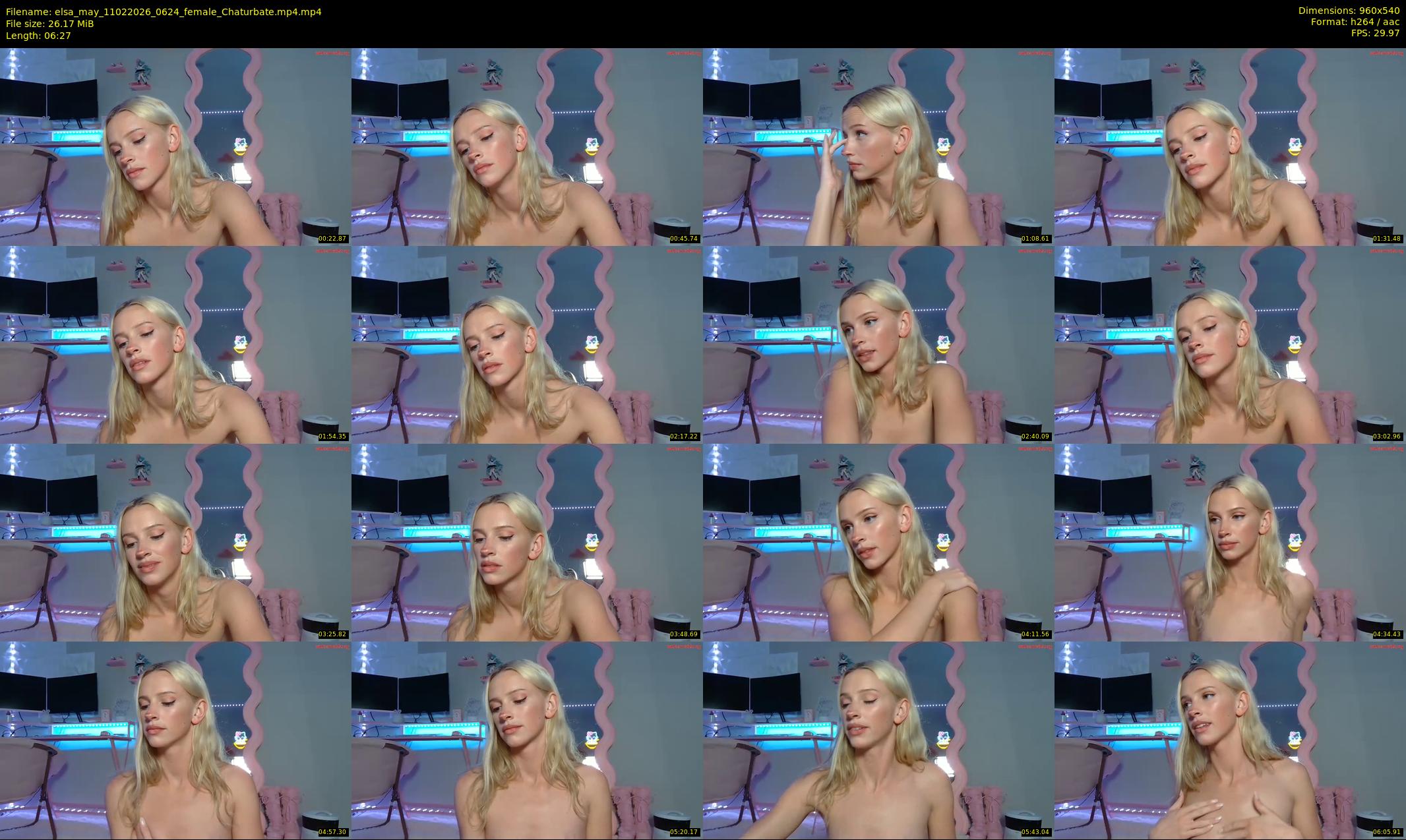 elsa_may — 7 minute Chaturbate female cam show recording, 480p, Feb 11, 2026