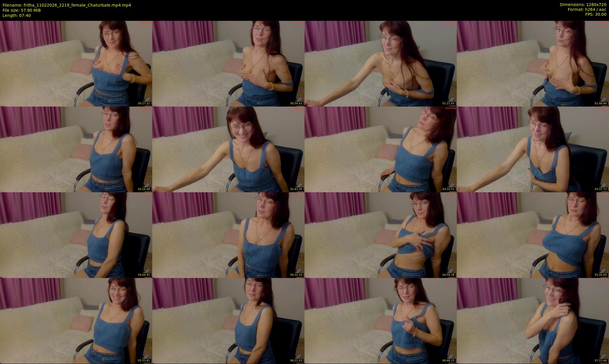 fritha — 8 minute Chaturbate female cam show recording, 720p, Feb 11, 2026