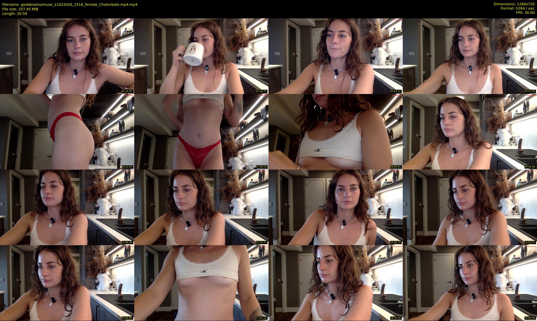 goddessmiamuse — 21 minute Chaturbate female cam show recording, 720p, Feb 11, 2026