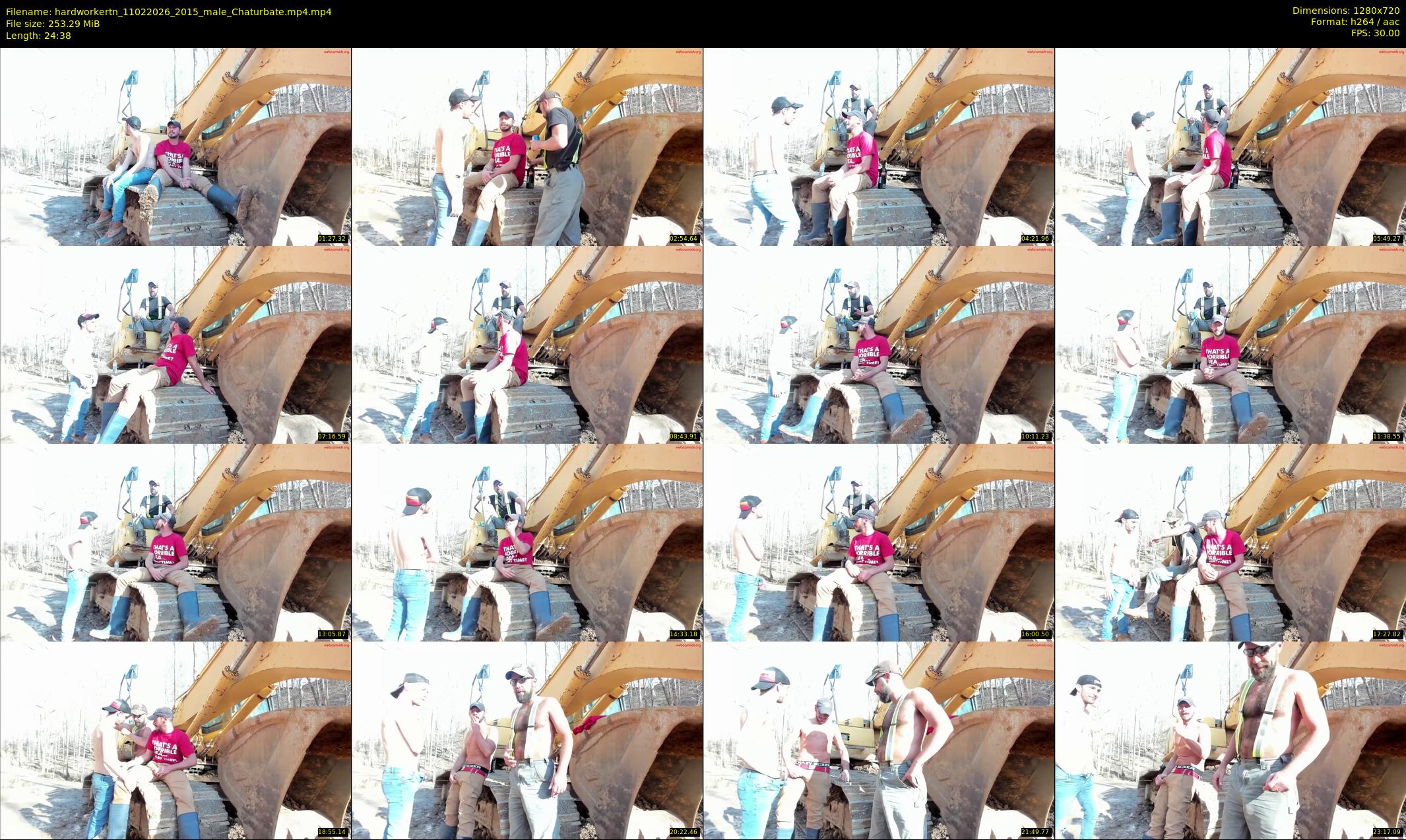 hardworkertn — 25 minute Chaturbate male cam show recording, 720p, Feb 11, 2026