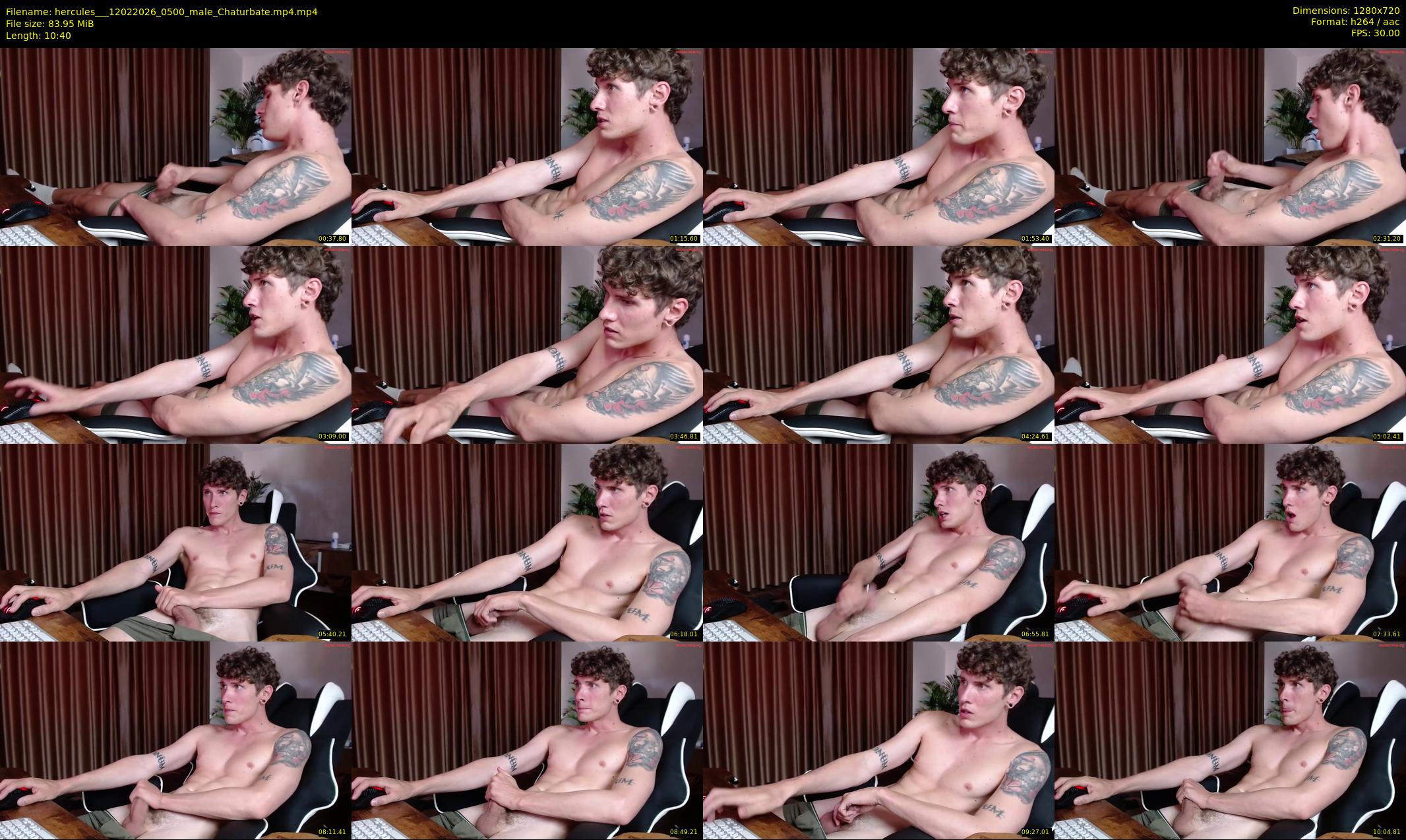 hercules__ — 11 minute Chaturbate male cam show recording, 720p, Feb 12, 2026