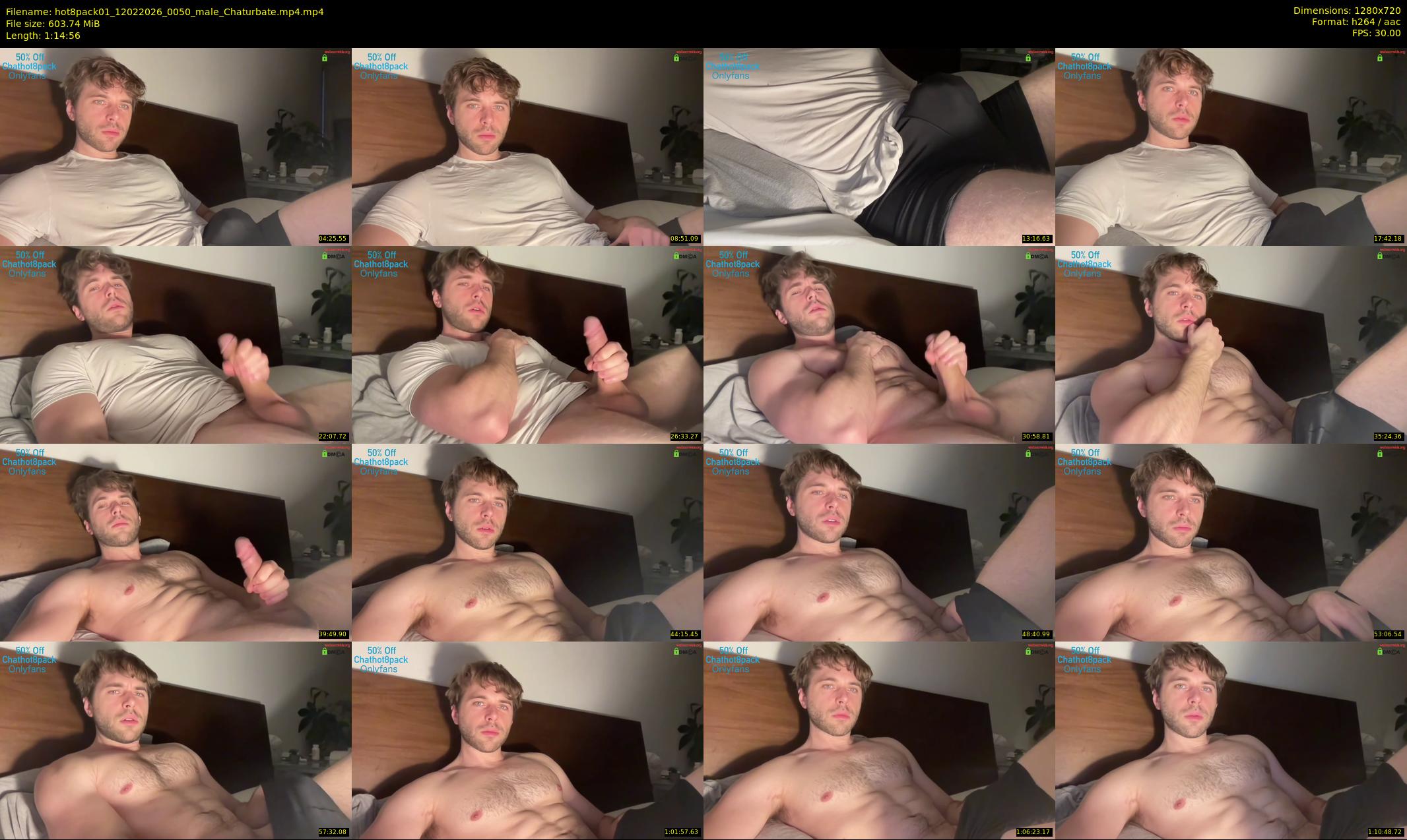hot8pack01 — 75 minute Chaturbate male cam show recording, 720p, Feb 12, 2026