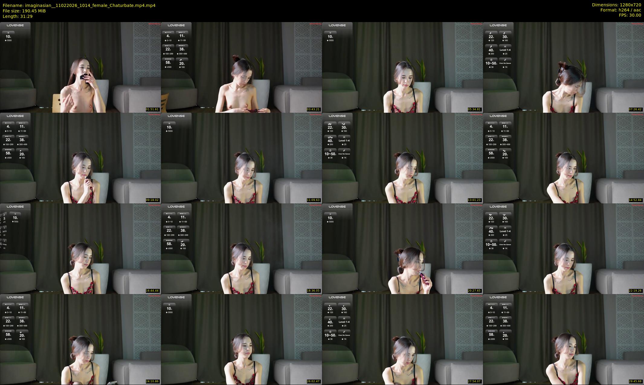 imaginasian_ — 32 minute Chaturbate female cam show recording, 720p, Feb 11, 2026