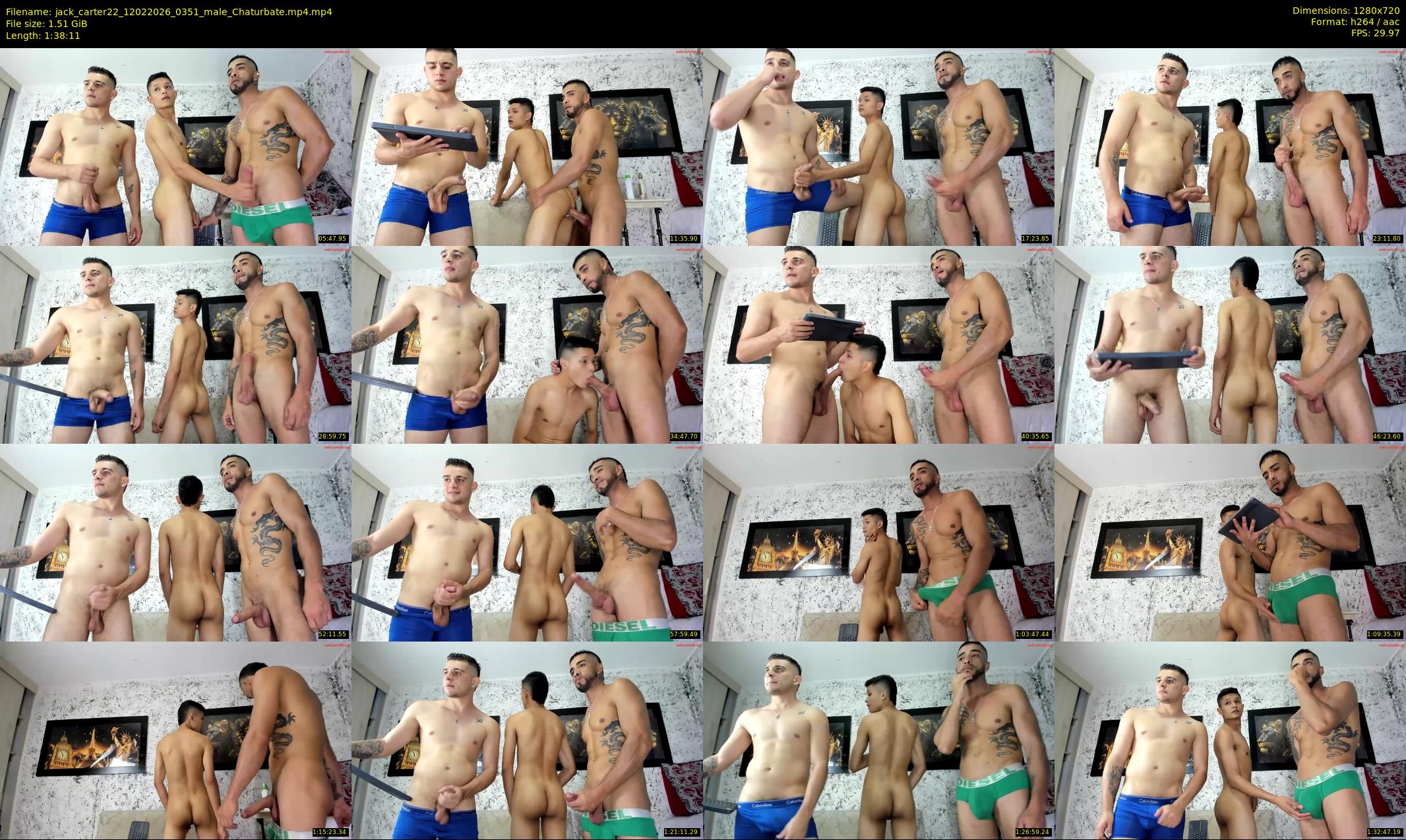 jack_carter22 — 99 minute Chaturbate male cam show recording, 720p, Feb 12, 2026