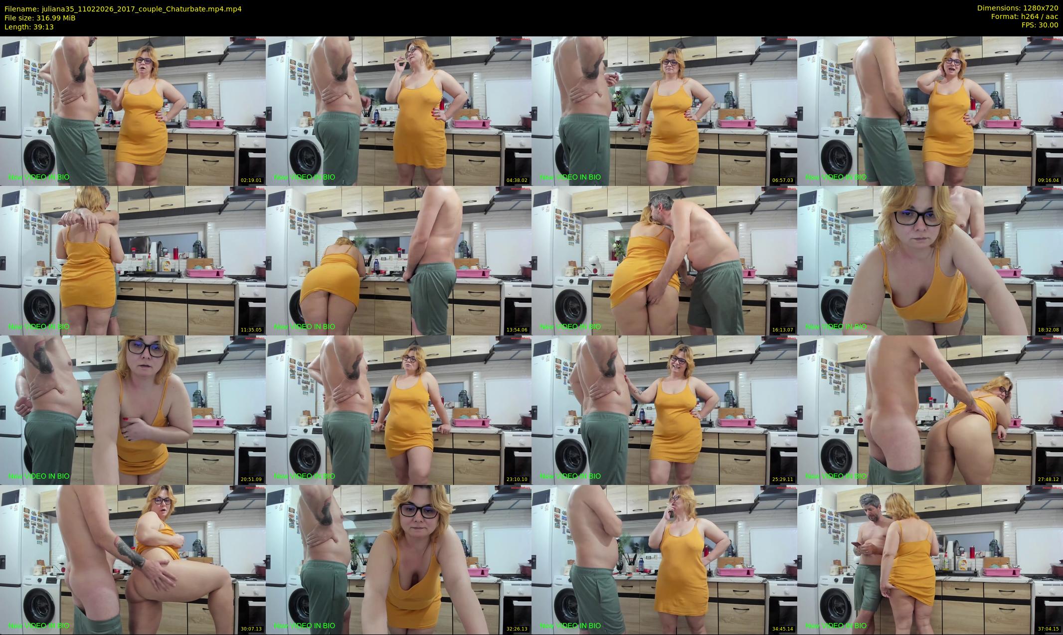 juliana35 — 40 minute Chaturbate couple cam show recording, 720p, Feb 11, 2026