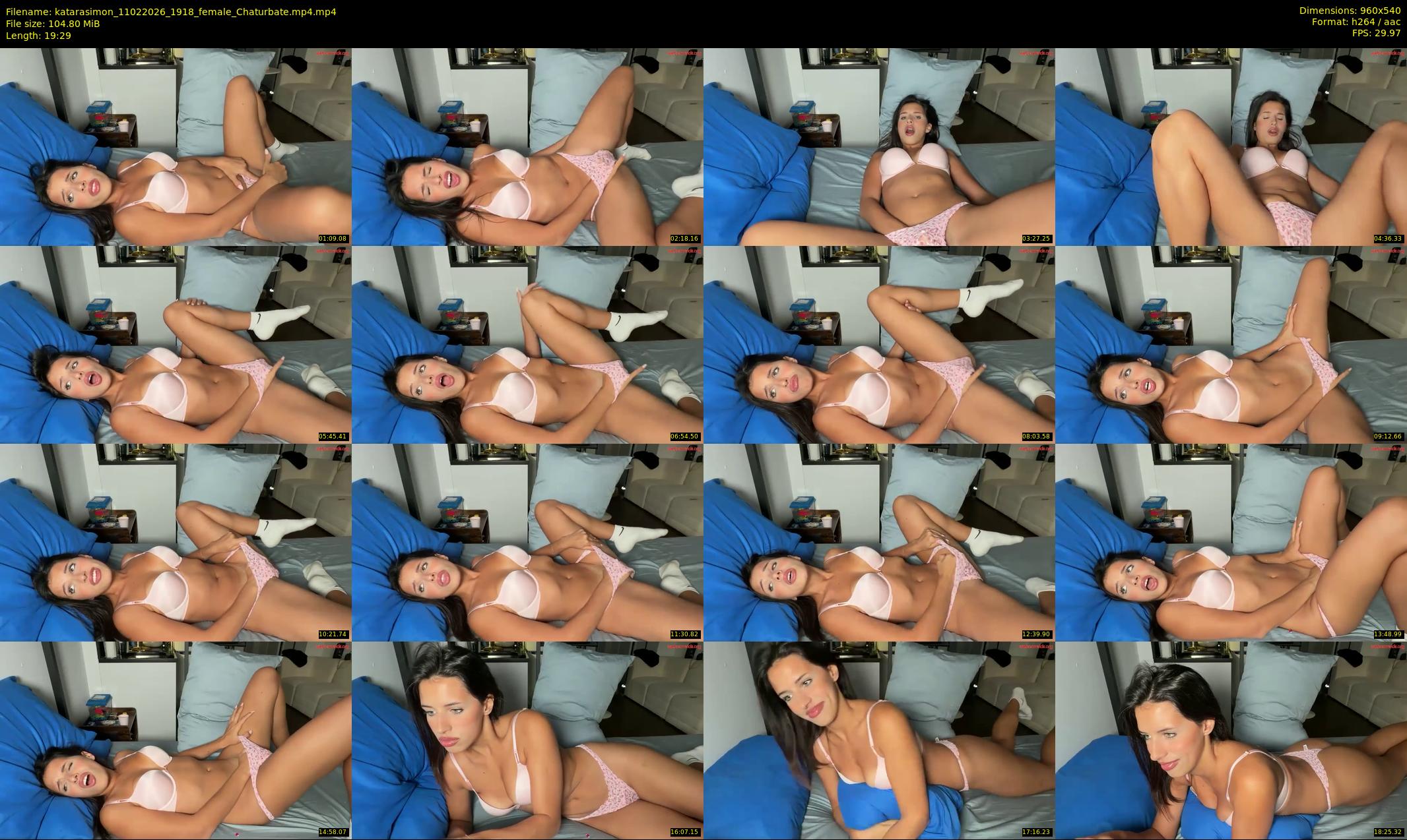 katarasimon — 20 minute Chaturbate female cam show recording, 480p, Feb 11, 2026