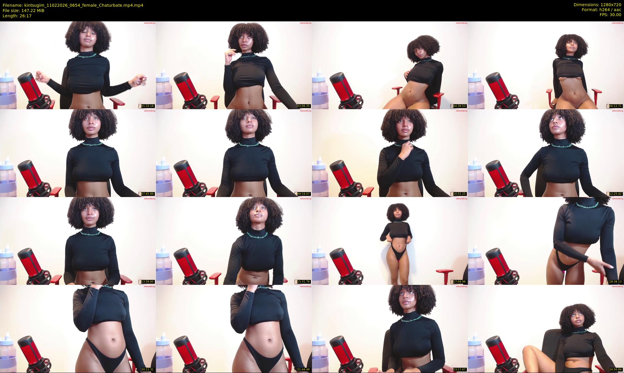kintsugim — 27 minute Chaturbate female cam show recording, 720p, Feb 11, 2026