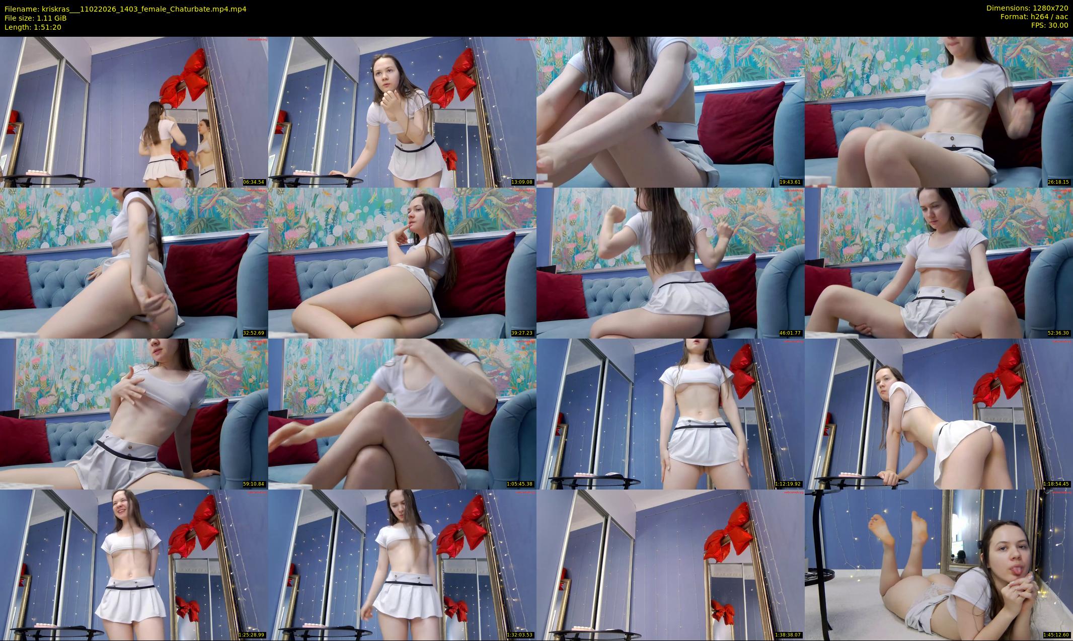 kriskras__ — 112 minute Chaturbate female cam show recording, 720p, Feb 11, 2026