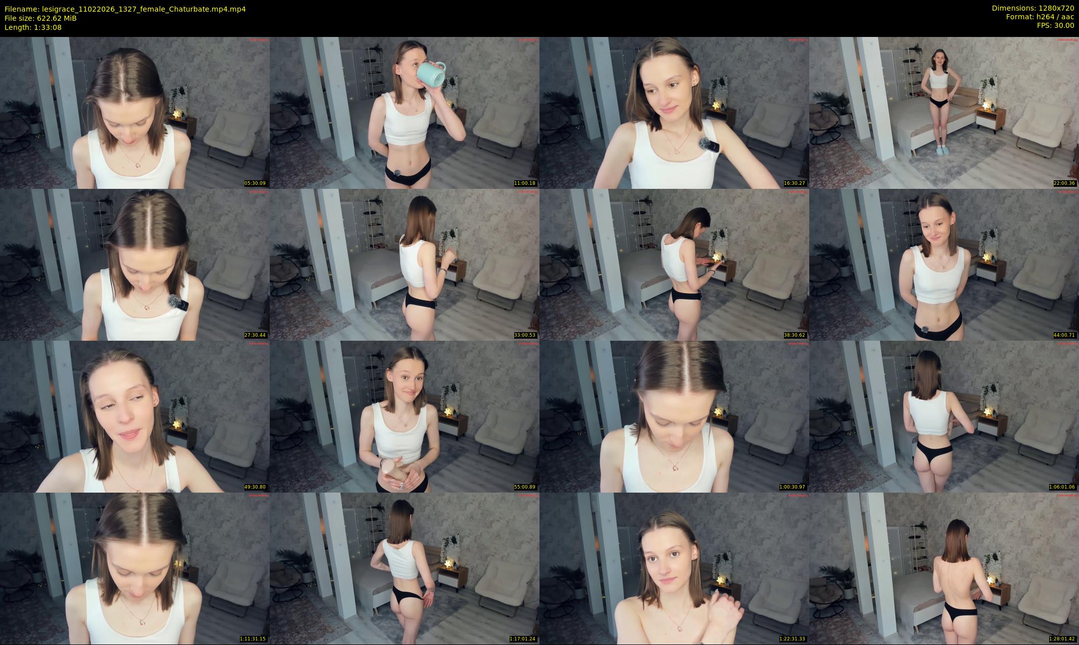 lesigrace — 94 minute Chaturbate female cam show recording, 720p, Feb 11, 2026