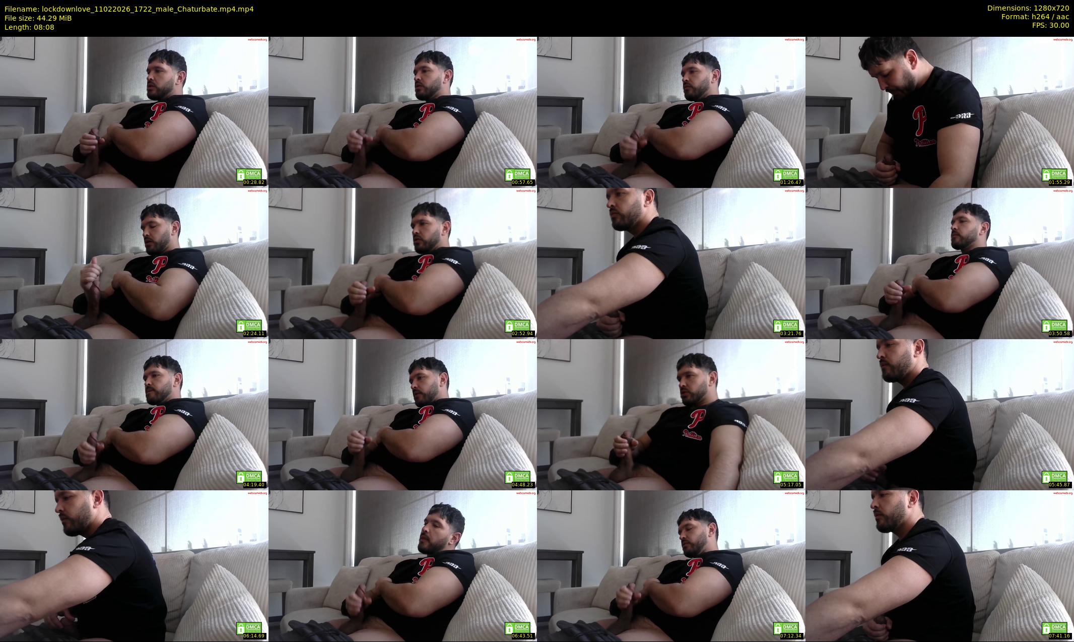 lockdownlove — 9 minute Chaturbate male cam show recording, 720p, Feb 11, 2026